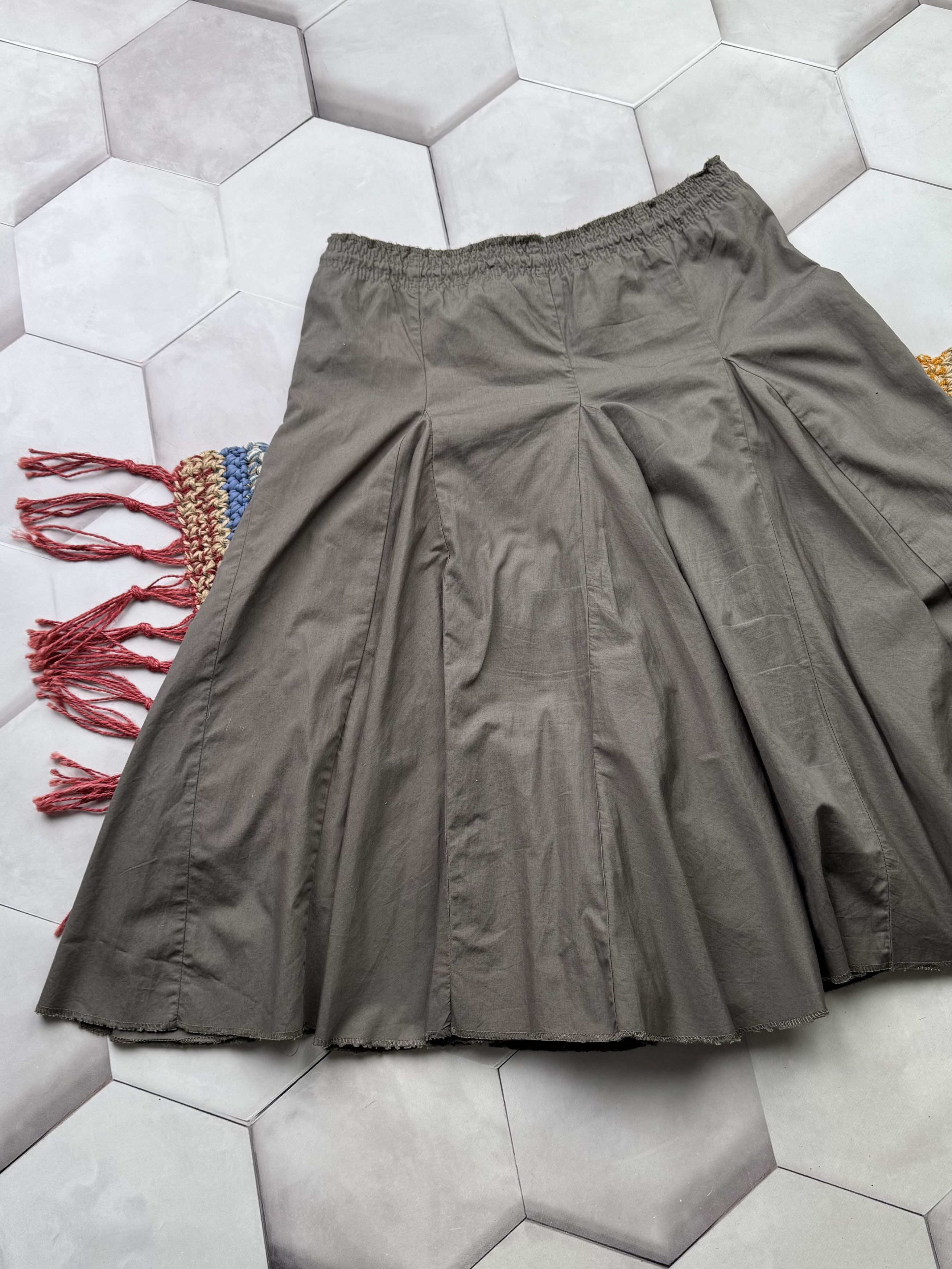 Japanese Brand Vintage Baggy Super Flare Skirt (E4) Size 32" / US 10 / IT 46 - 8 Thumbnail