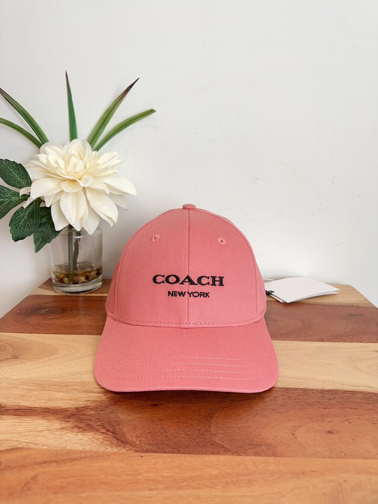 Coach NWT Coach Embroidered Baseball Hat size XS/S Size ONE SIZE - 2 Thumbnail