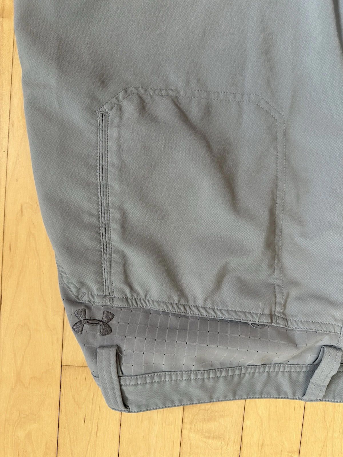 Under Armour Under Armour Shorts Mens 34 Gray Golf Loose Heatgear Size US 34 / EU 50 - 9 Thumbnail