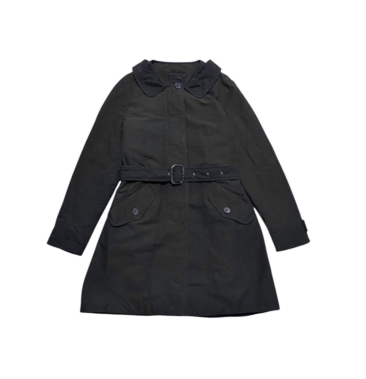 Aspesi Alberto Aspesi Thermore Insulated Khaki Green Trench Coat Size M / US 6-8 / IT 42-44 - 1 Thumbnail