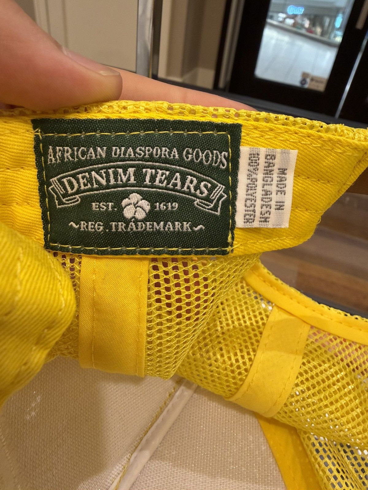 DENIM TEARS Denim Tears ADG Trucker Hat Size ONE SIZE - 3 Thumbnail
