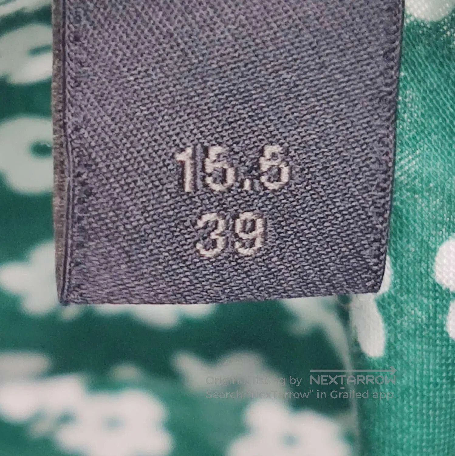 Burberry Burberry Floral Pattern Cotton Shirt Size 39 . Size US M / EU 48-50 / 2 - 5 Thumbnail
