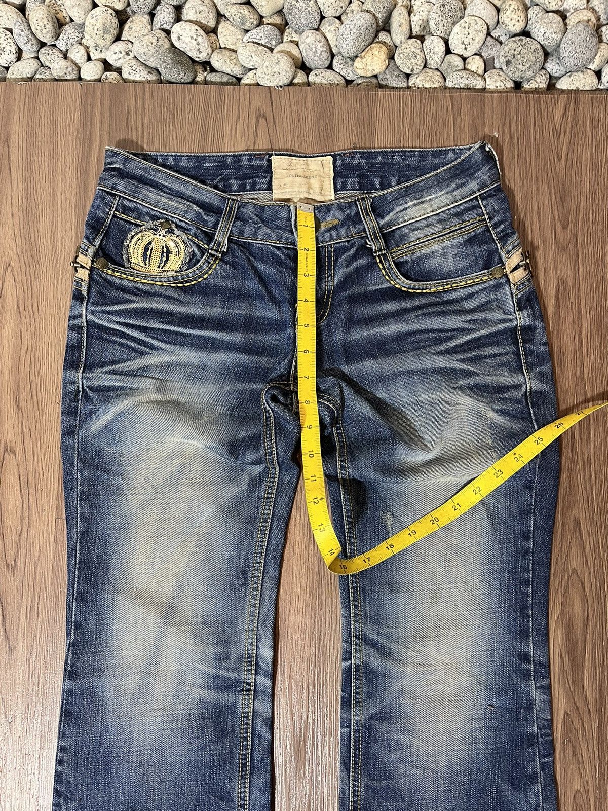 Japanese Brand Lolita Crown Yoshitomo Nara whiskers denim Size US 32 / EU 48 - 13 Thumbnail