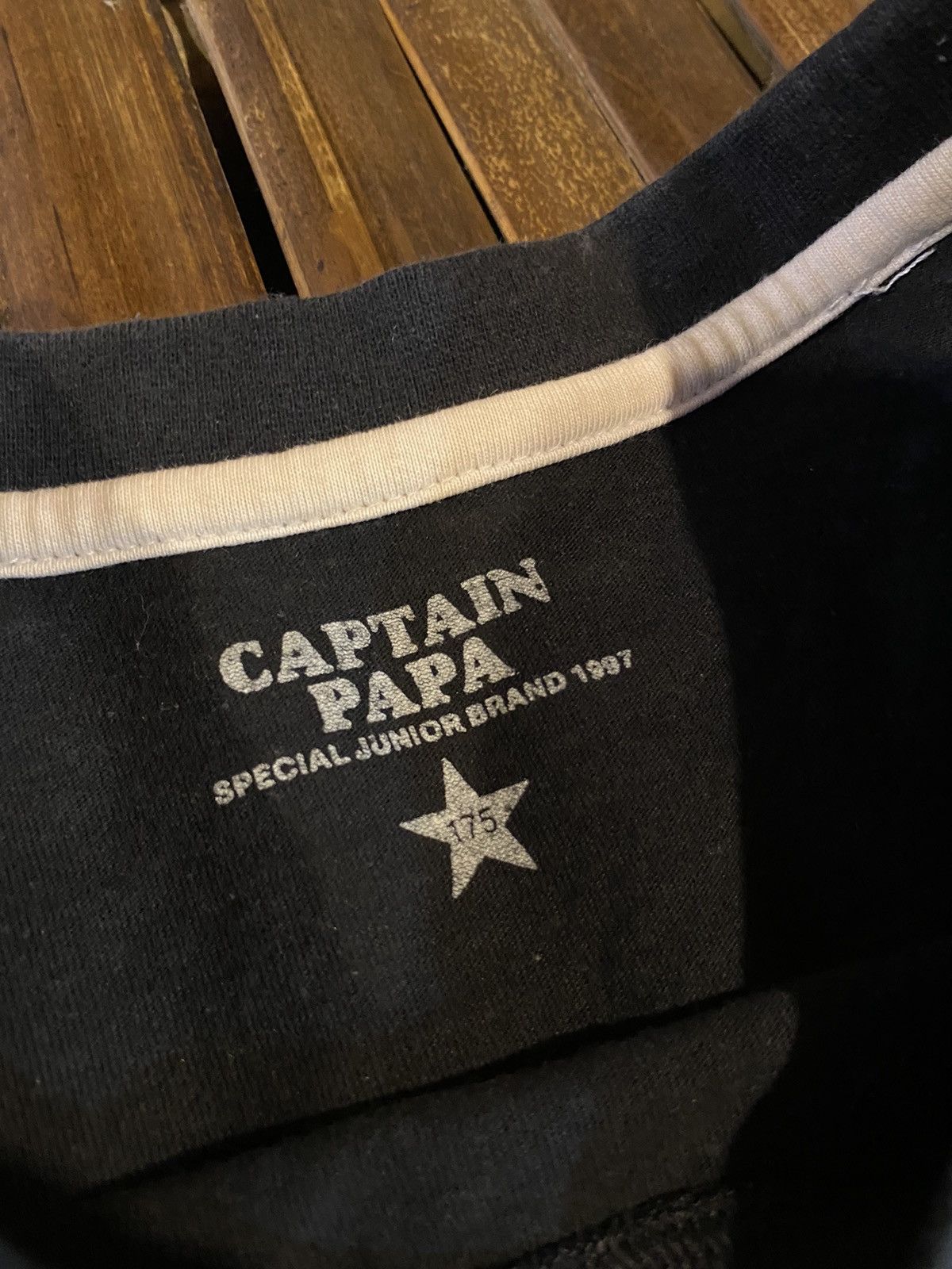 Japanese Brand CAPTAIN PAPA PUNKS STYLE LONG SLEEVE Size US M / EU 48-50 / 2 - 5 Thumbnail