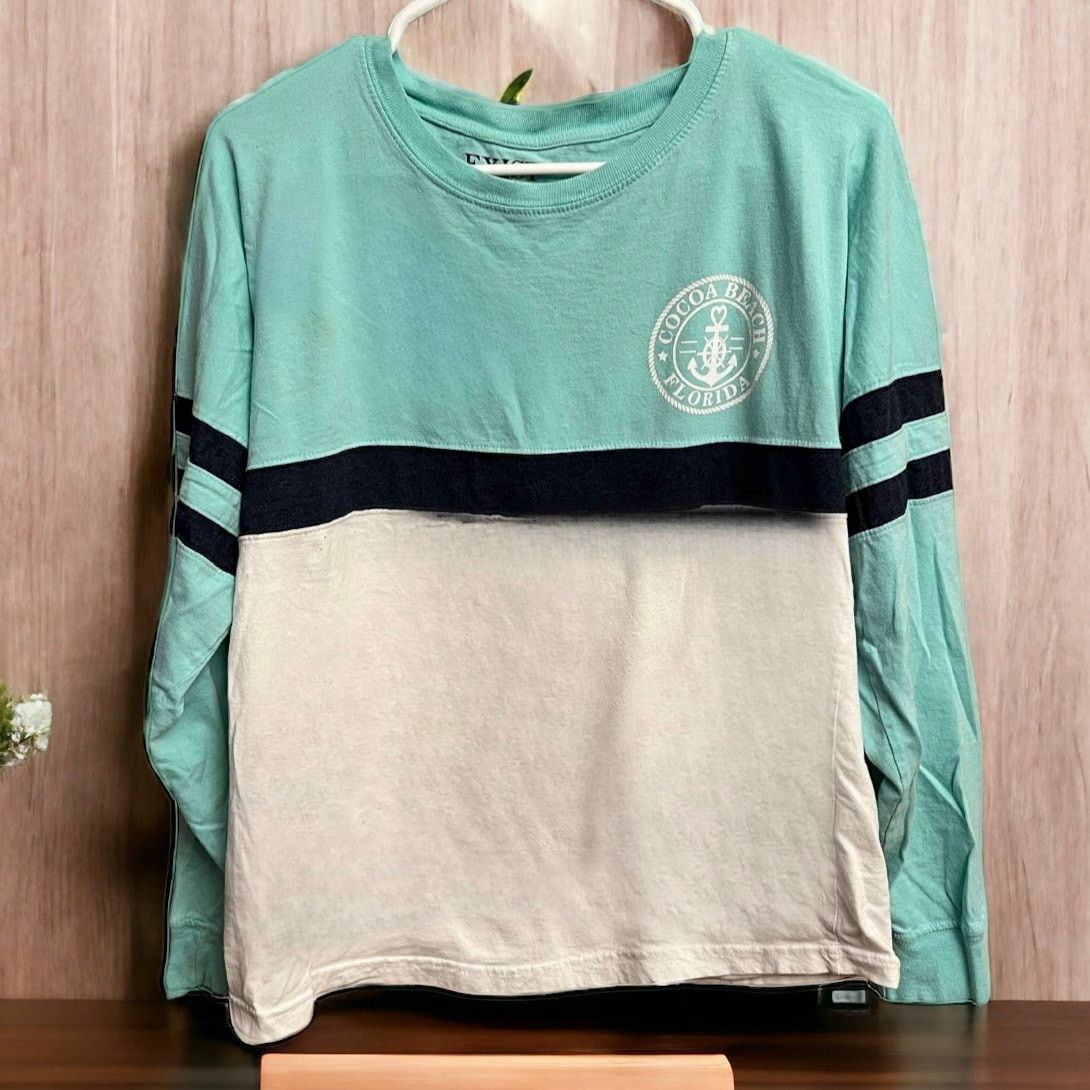 Unknown London Cocoa Beach, Florida Raglan Long Sleeve Shirt Size L / US 10 / IT 46 - 13 Thumbnail