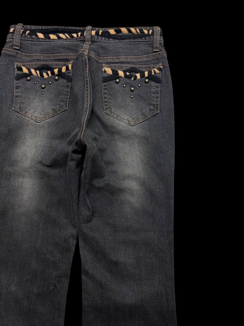 Japanese Brand FLARED 90s Japanese Mudwash Sick Bootcut Denim Jeans Size US 27 - 14 Thumbnail