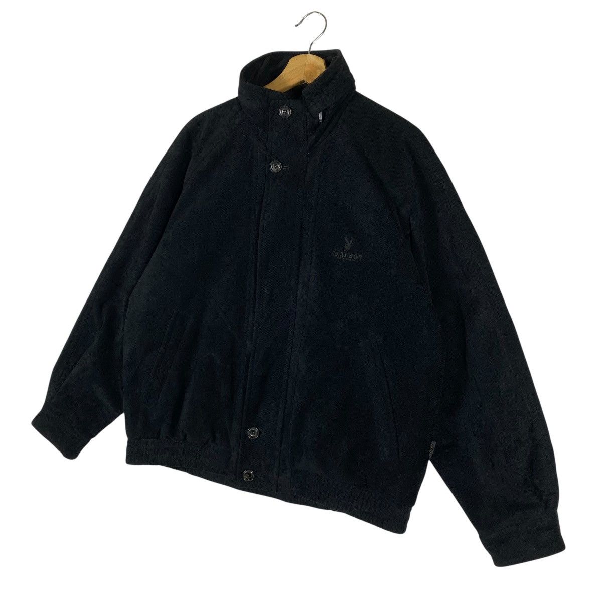 Playboy Vintage Playboy Sport Bomber Zipper/Button Jacket M Size Size US M / EU 48-50 / 2 - 2 Thumbnail