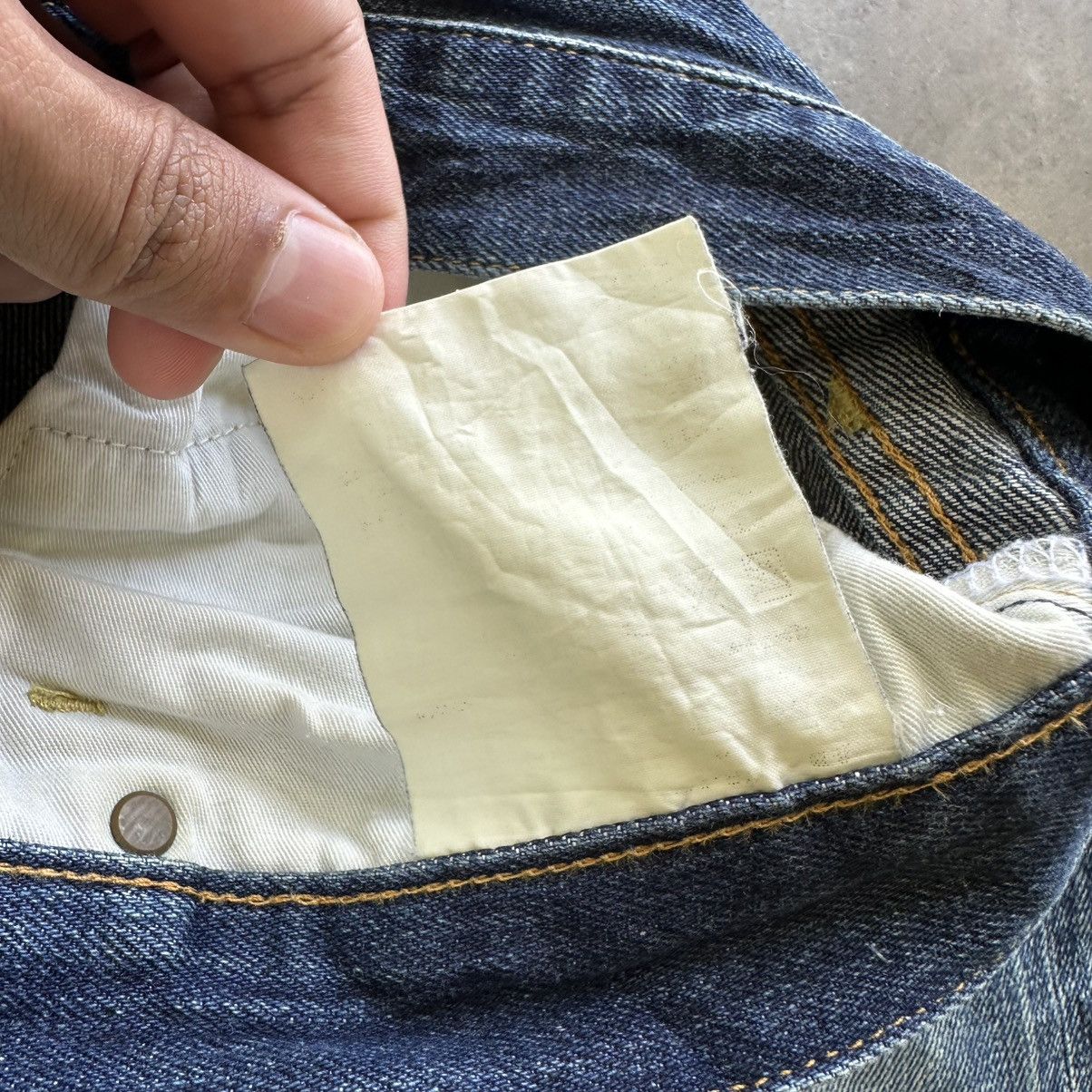Comme des Garcons Vtg Comme Des Garcons Selvedge Distress Faded Denim Jean W34 Size US 34 / EU 50 - 7 Thumbnail