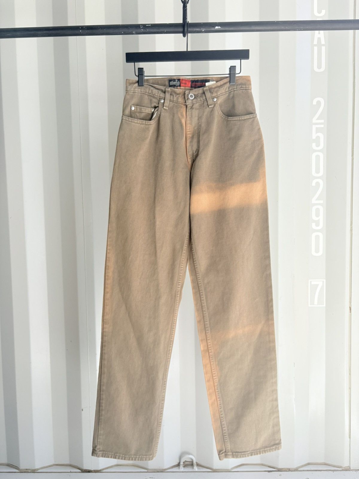 Vintage Vintage Levi’s Distressed Faded Denim Thrashed ERD Grunge Size US 30 / EU 46 - 1 Thumbnail