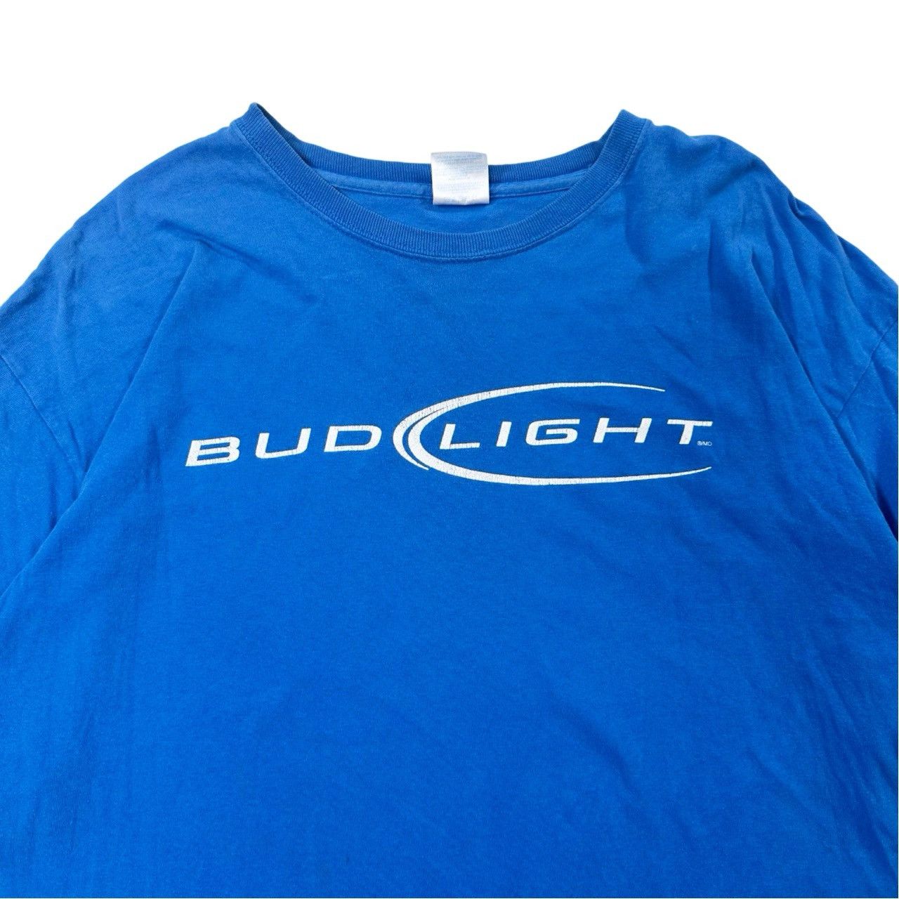 Vintage Vintage 00s Bud Light Spell Out Promo Graphic T Shirt Size US XL / EU 56 / 4 - 2 Thumbnail