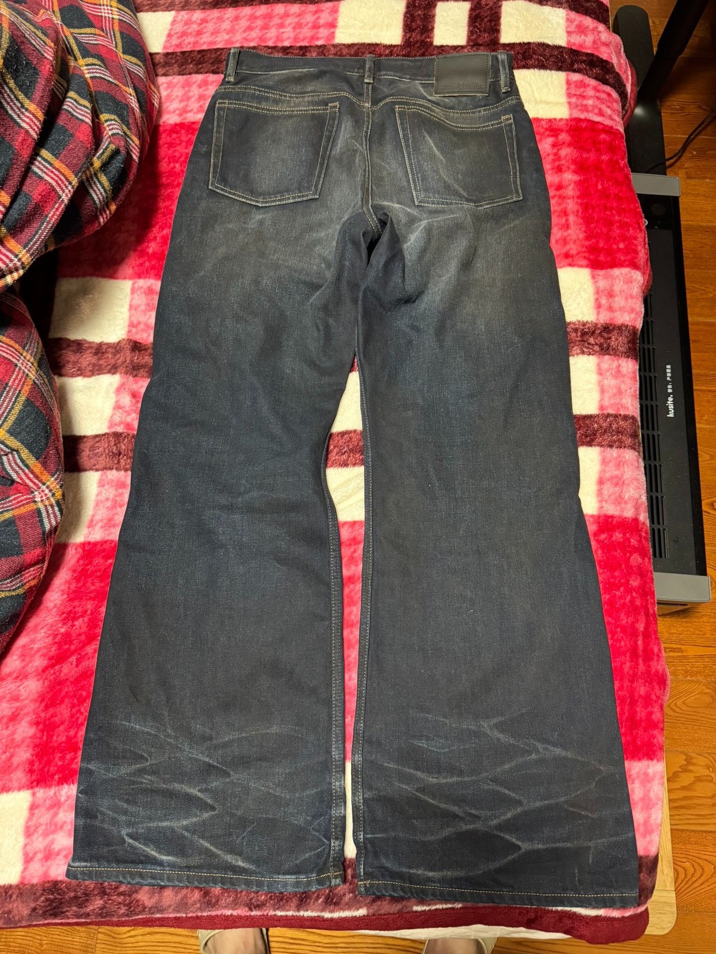 Acne Studios Acne studios Wash to make old water corrugated jeans Nextar Size US 33 - 2 Thumbnail