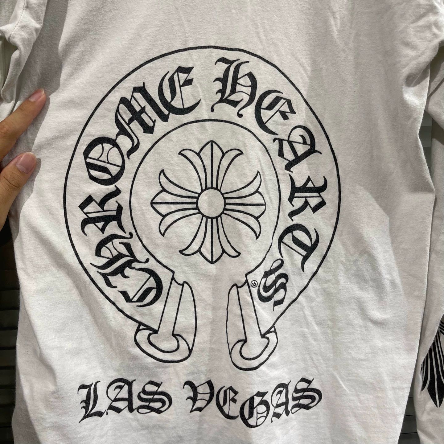 Chrome Hearts Chrome Hearts Las Vegas Qilin Arm Horseshoe Long Sleeve L 95N Size US L / EU 52-54 / 3 - 7 Thumbnail