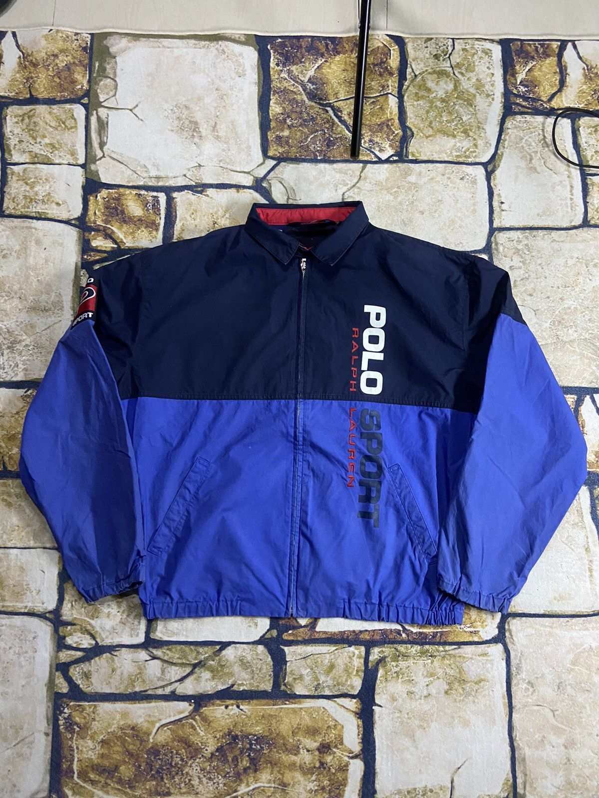 Vintage 90s Polo sport Ralph Lauren logo jacket
