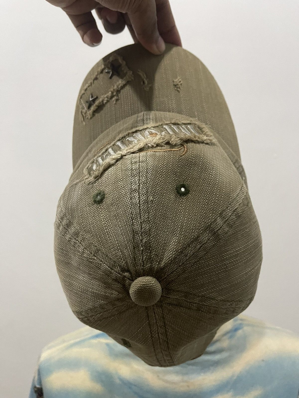 If Six Was Nine Imported Patch Distressed Hat Size ONE SIZE - 5 Thumbnail