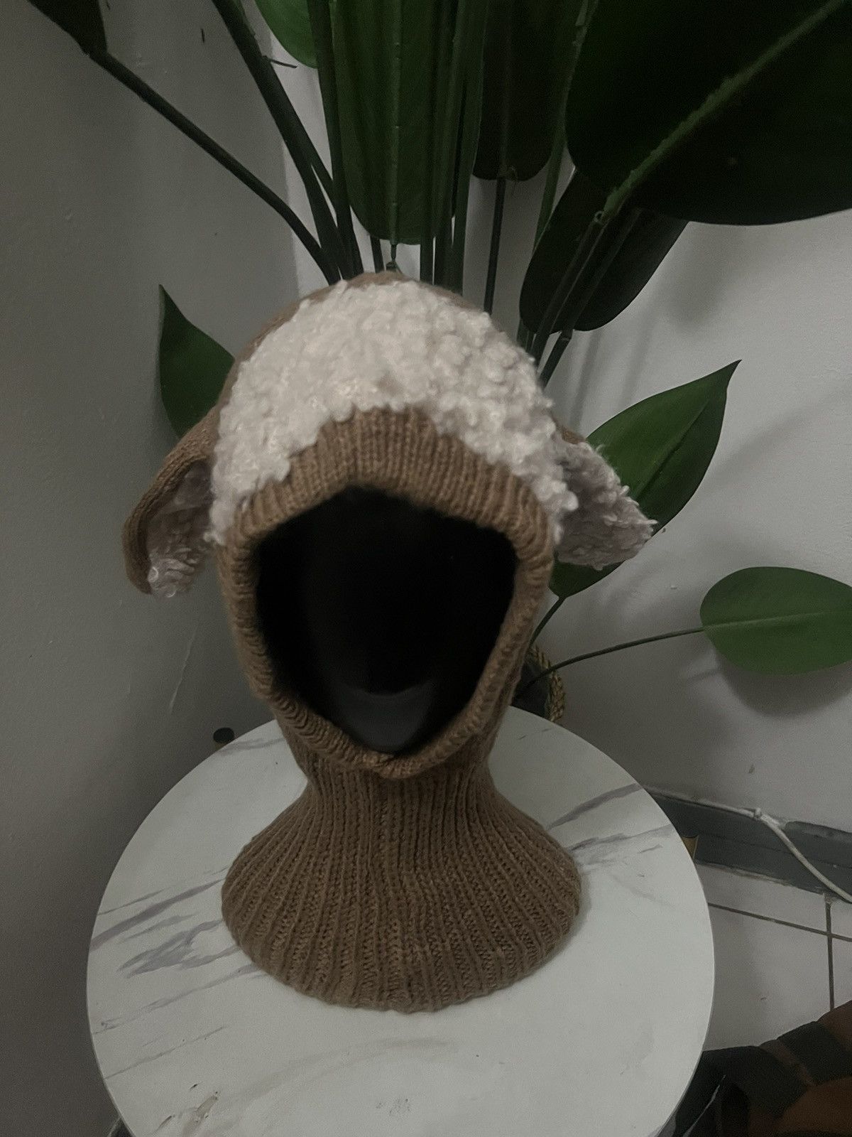 Beauty Beast × Japanese Brand × Vintage RARE‼️CDG STYLE EAGLE HORN BEANIE HAT Size ONE SIZE - 2 Thumbnail