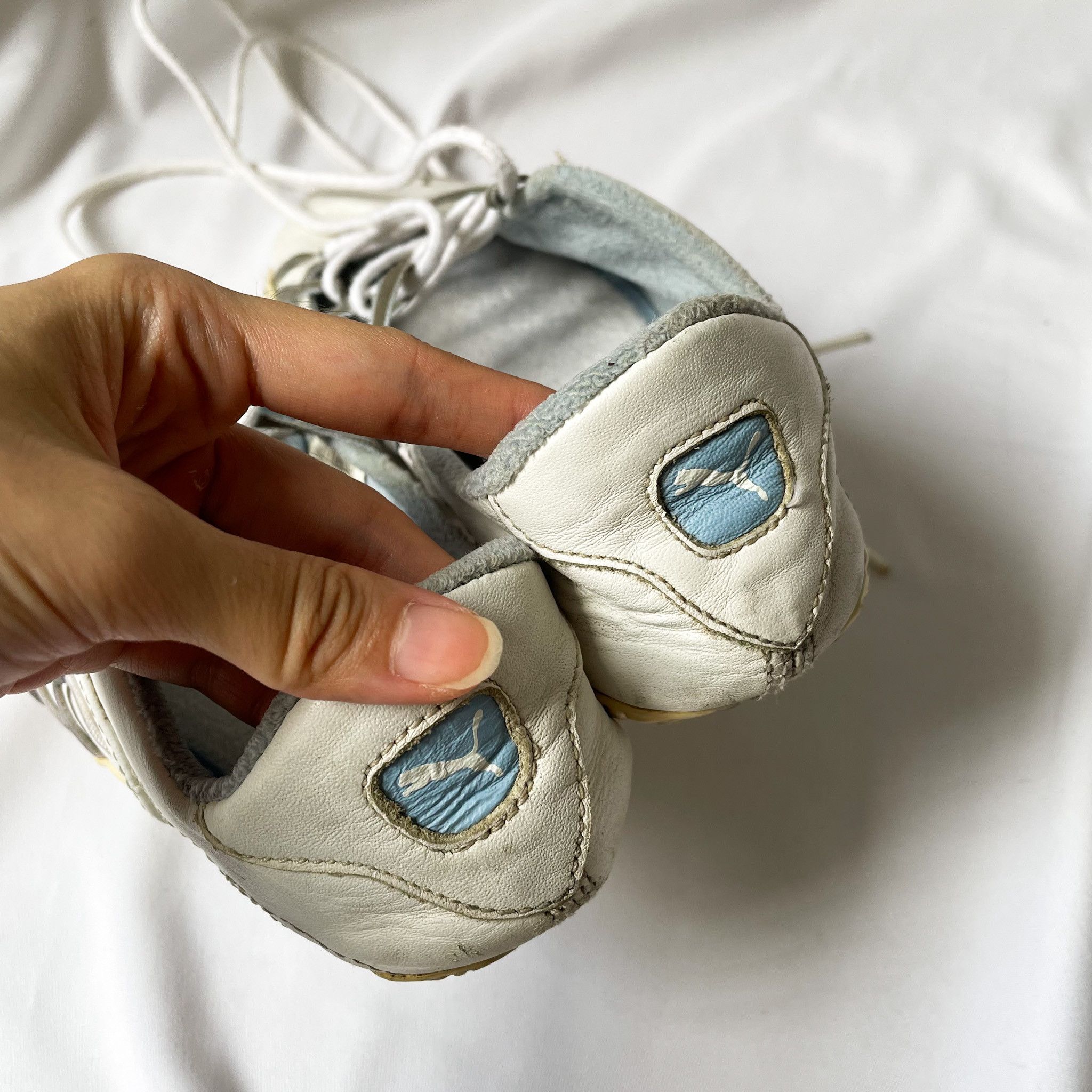 Puma × Vintage Puma Archive Ballet Laced Up Flats Size US 7 / IT 37 - 8 Thumbnail