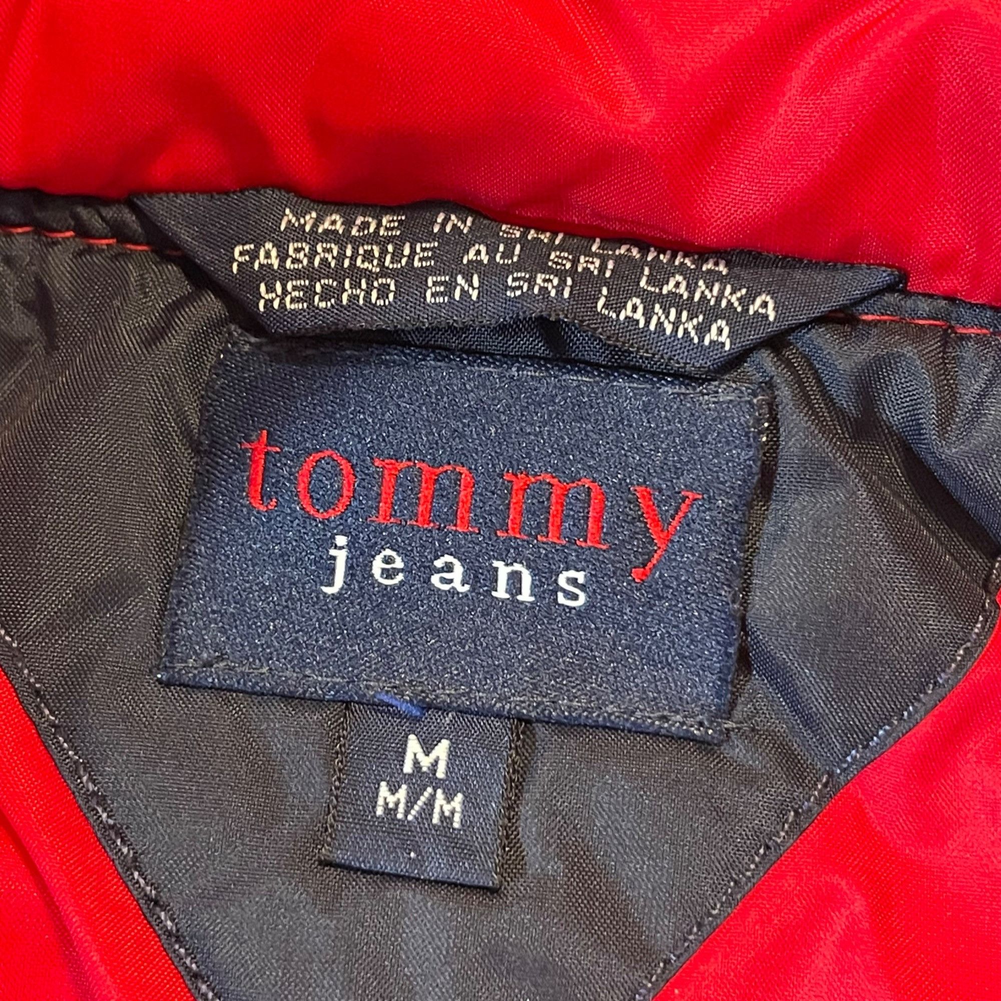 Tommy Jeans Tommy Jeans Red Puffer Vest M Nylon Womens Sleeveless Outerw Size M / US 6-8 / IT 42-44 - 4 Thumbnail