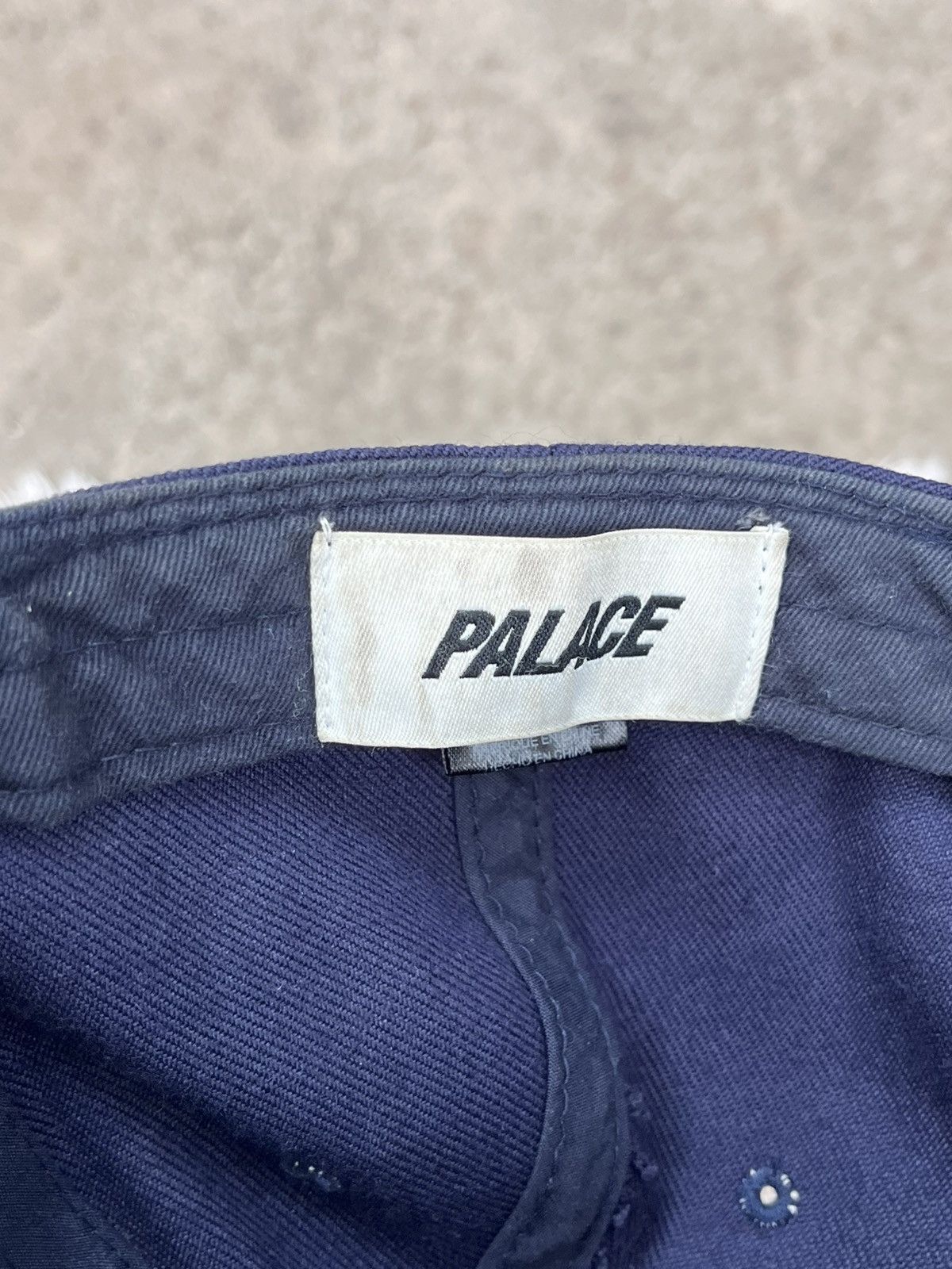 Palace Vintage Palace Skateboards Bunning Snapback Cap Navy/Tan Size ONE SIZE - 9 Thumbnail