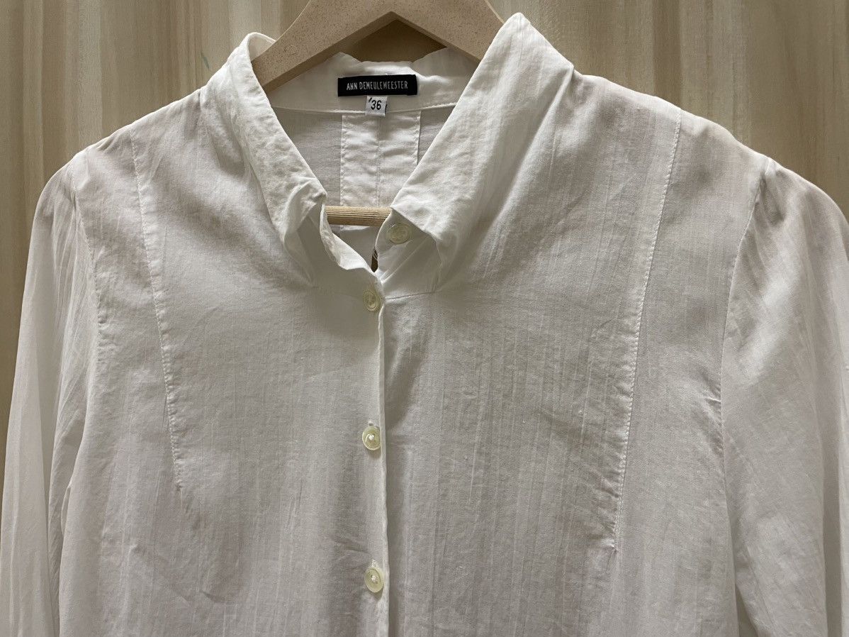 Ann Demeulemeester Ann Demeulemeester Back Strap Shirt Size M / US 6-8 / IT 42-44 - 3 Thumbnail