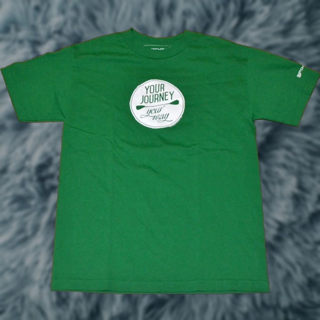 Vintage Switchblade Paddles T Shirt Kayak Canoe Paddle Board Green M Mens Graphic Tee Short Sleeve 100% Cotton Regular 2000s? Size US M / EU 48-50 / 2 - 1 Thumbnail