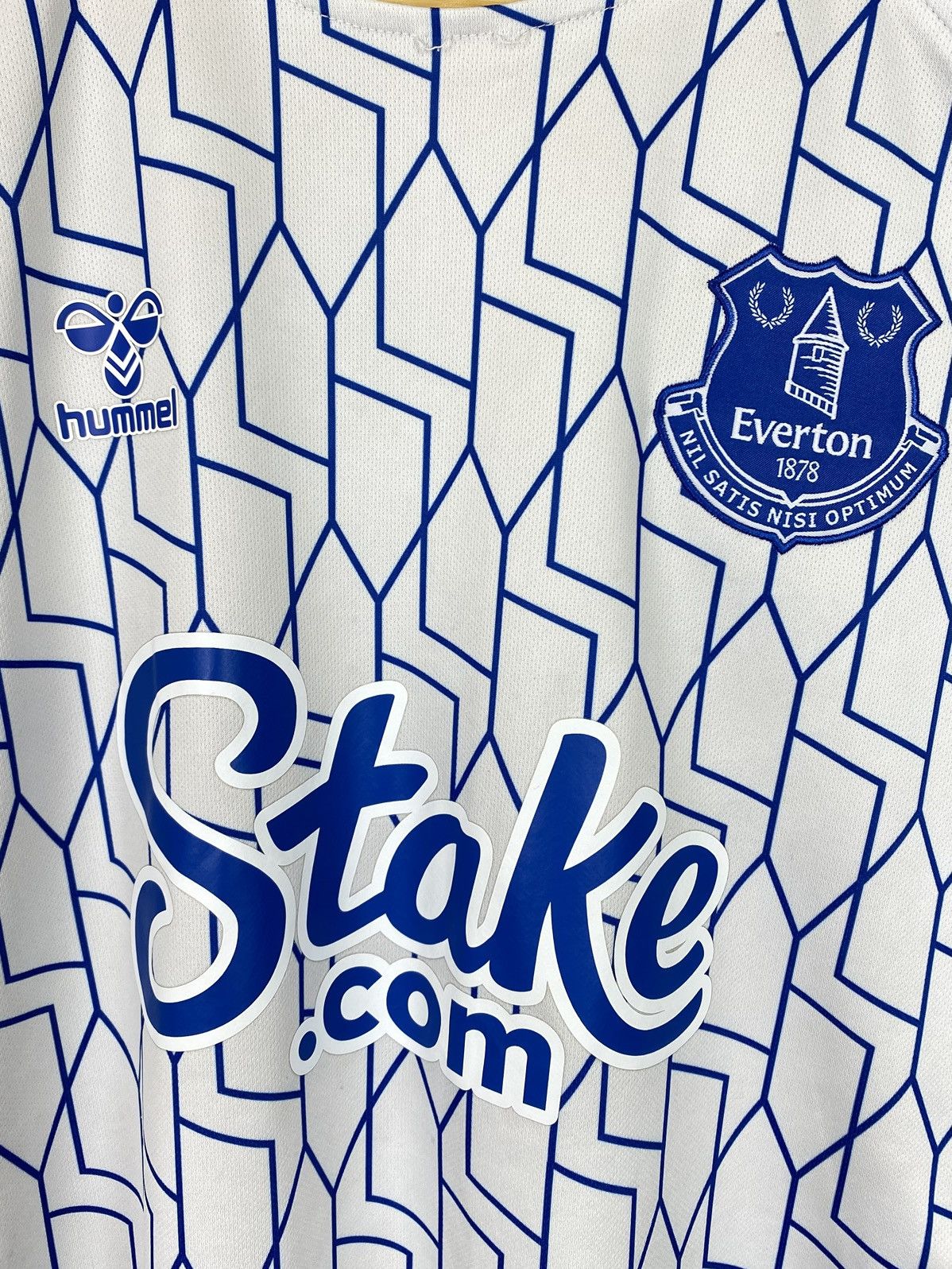 Hummel Hummel x Everton Soccer Football Jersey Men’s Size M White Size US M / EU 48-50 / 2 - 3 Thumbnail