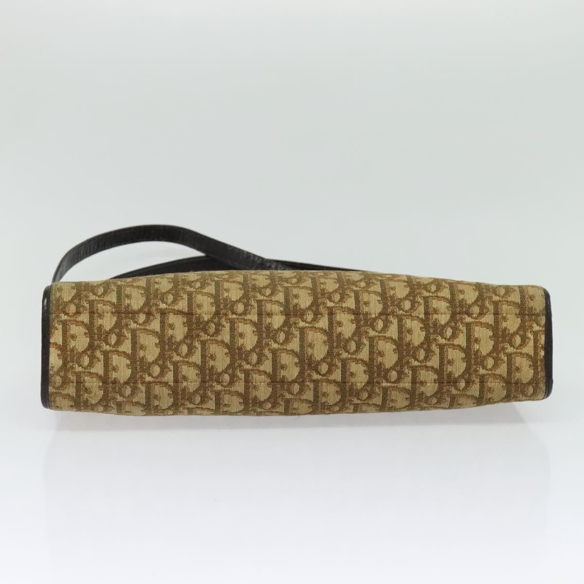 Dior DIOR Trotter Canvas Shoulder Bag Beige Gold Size ONE SIZE - 9 Thumbnail