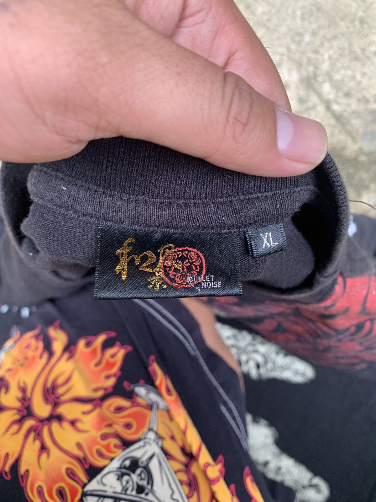 Bullet Noise × Japanese Brand 2000s Bullet Noise Japan Fireworks Traditional Oriental Tee Size US XL / EU 56 / 4 - 7 Thumbnail