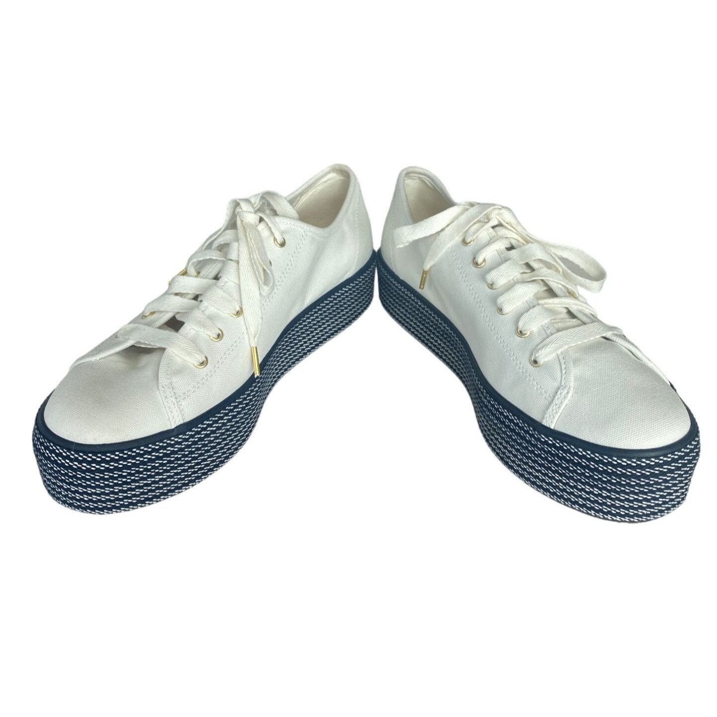 Keds Keds Women's Triple Up Webbing Canvas Sneaker Women's 10 Whi Size US 10 / IT 40 - 13 Thumbnail