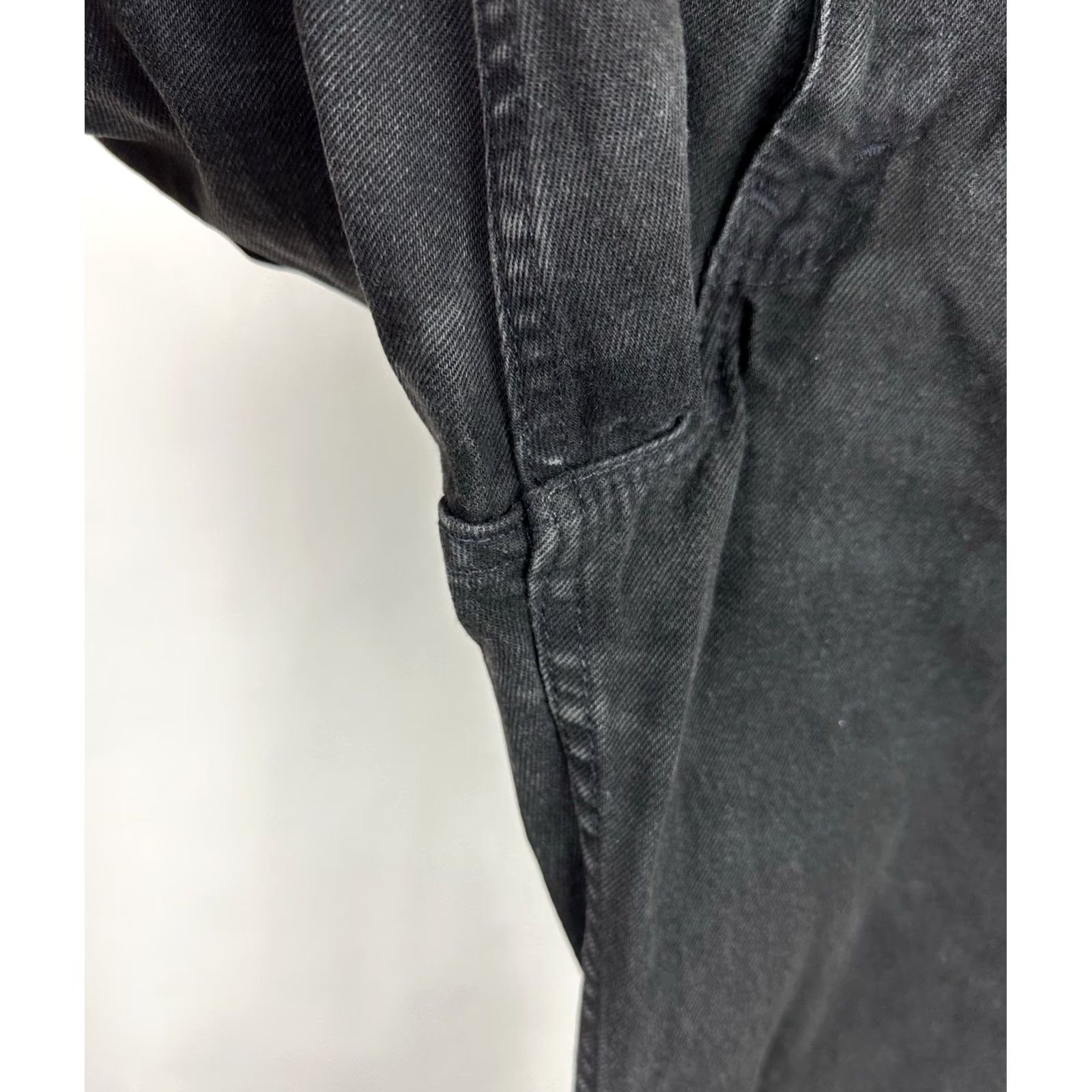 Levi's VINTAGE Levi's Jeans Womens 27x28 ACTUAL 15951 Orange Tab Black Denim Jeans Size 27" / US 4 / IT 40 - 5 Thumbnail