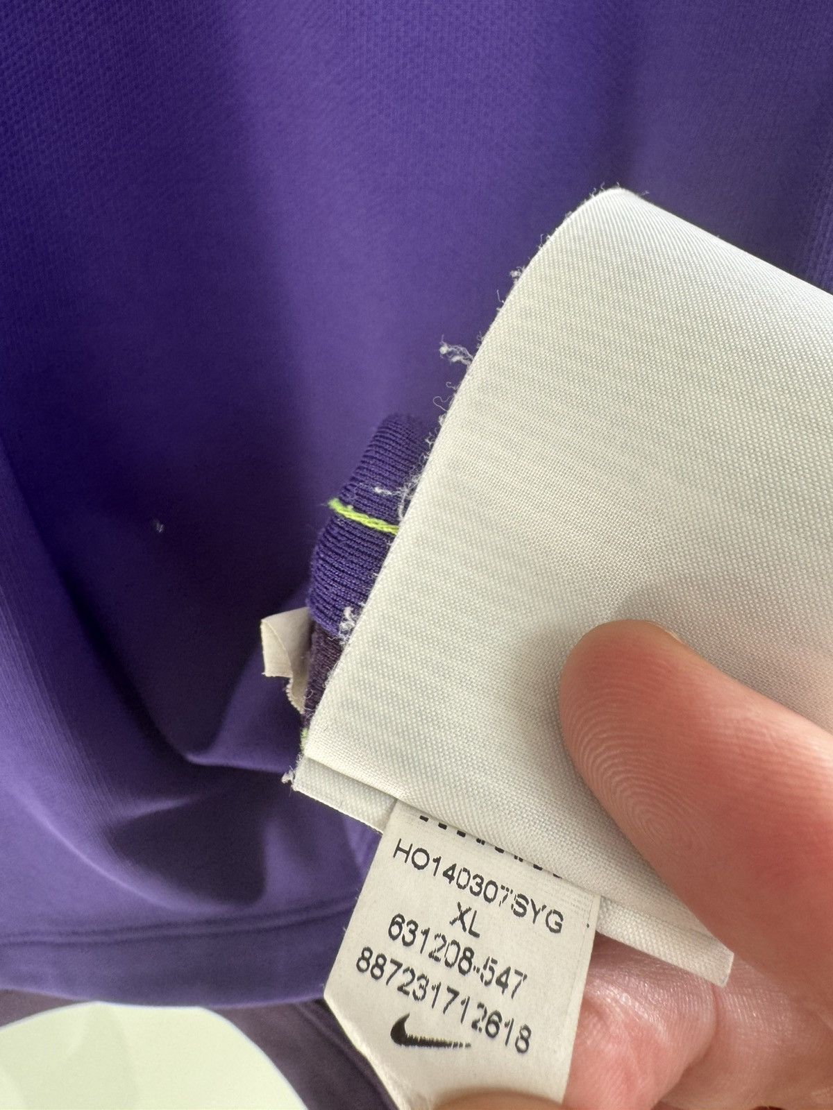 Nike Manchester City 2014-2015 Third Soccer Jersey Football Kit Size US XL / EU 56 / 4 - 16 Thumbnail