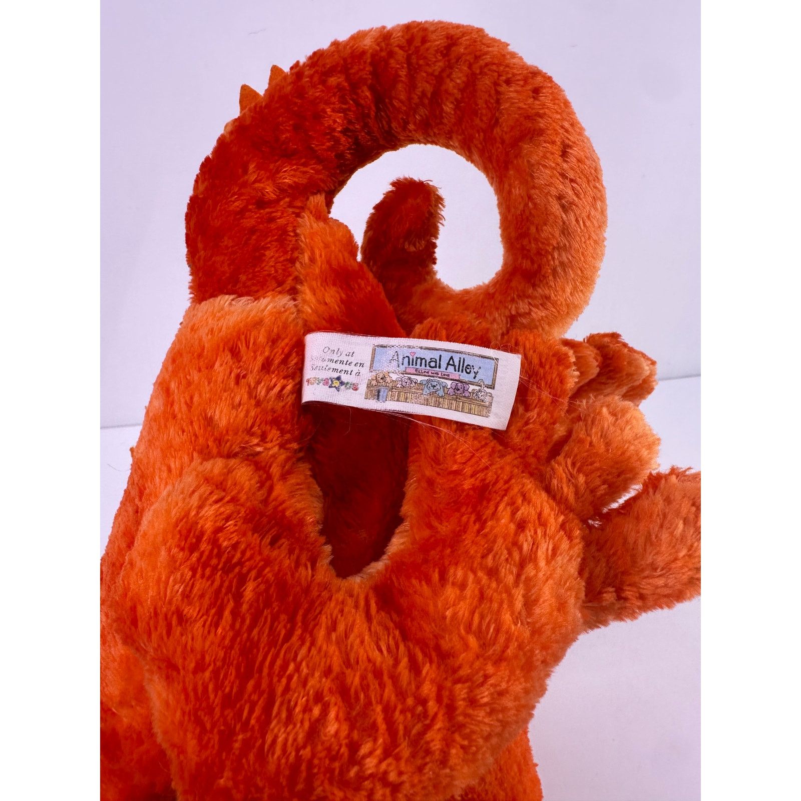 & Other Stories Animal Alley. Orange Chameleon 24” Long Plushie Size ONE SIZE - 7 Thumbnail
