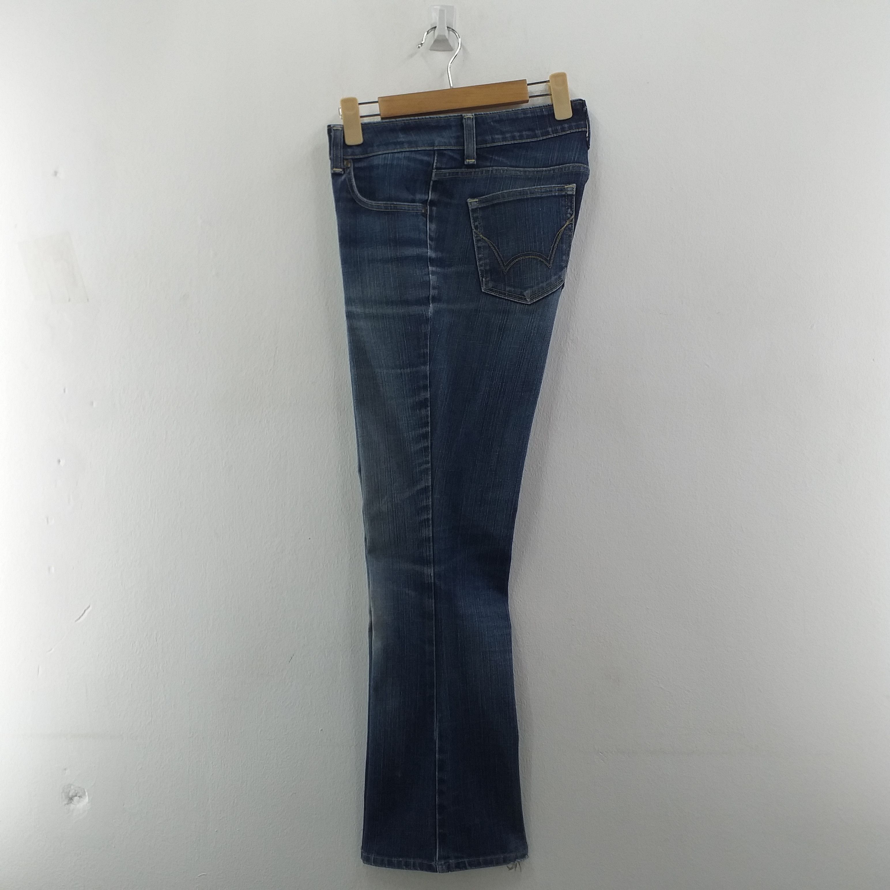 If Six Was Nine Vintage Edwin Distressed Flare Denim 31x30 -JN019 Size US 31 - 7 Thumbnail