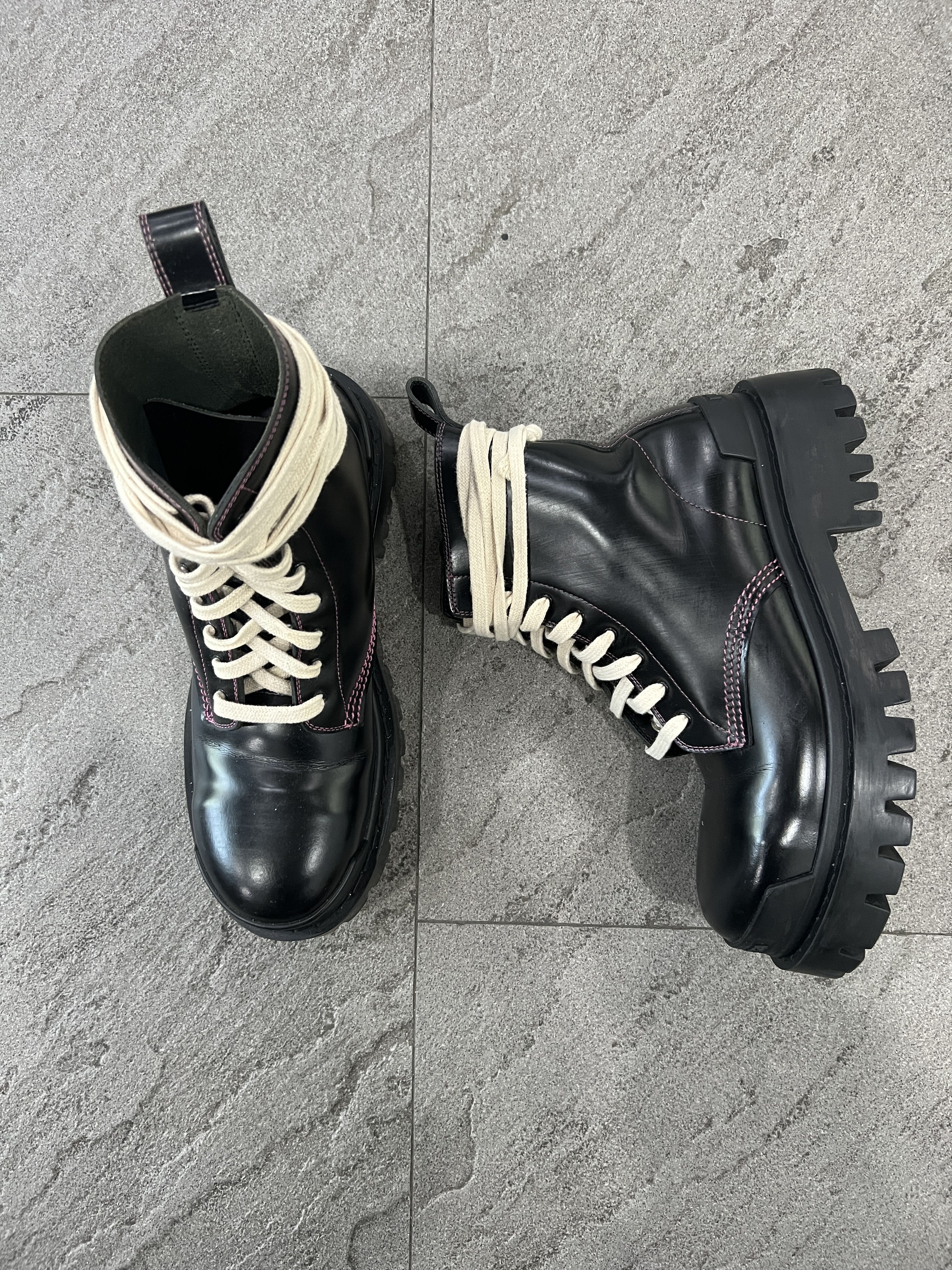 Balenciaga Balenciaga Strike Lace Up Boots EU39 Size US 9 / IT 39 - 1 Thumbnail