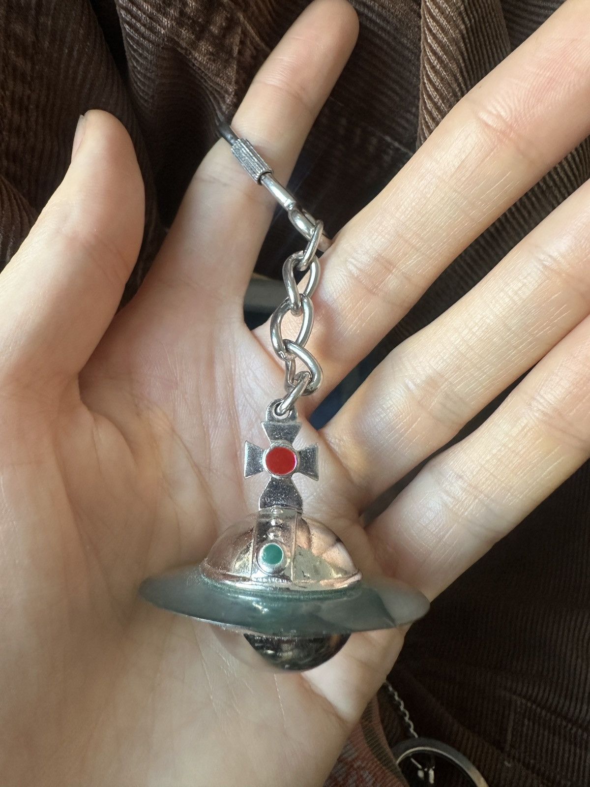 Vivienne Westwood 🔥Rare🔥Vivienne Westwood Key ring Charm Orb Size ONE SIZE - 5 Thumbnail