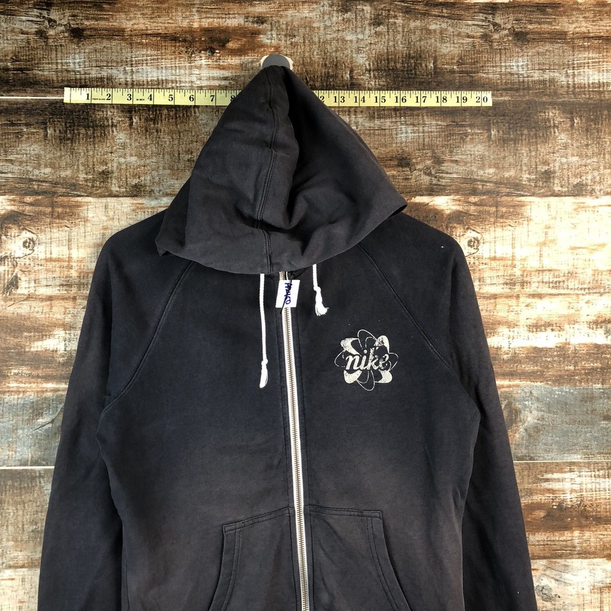 Nike DLL Nike vintage Blue pinwheel sweater Hoodie #A2450 Size US S / EU 44-46 / 1 - 2 Thumbnail