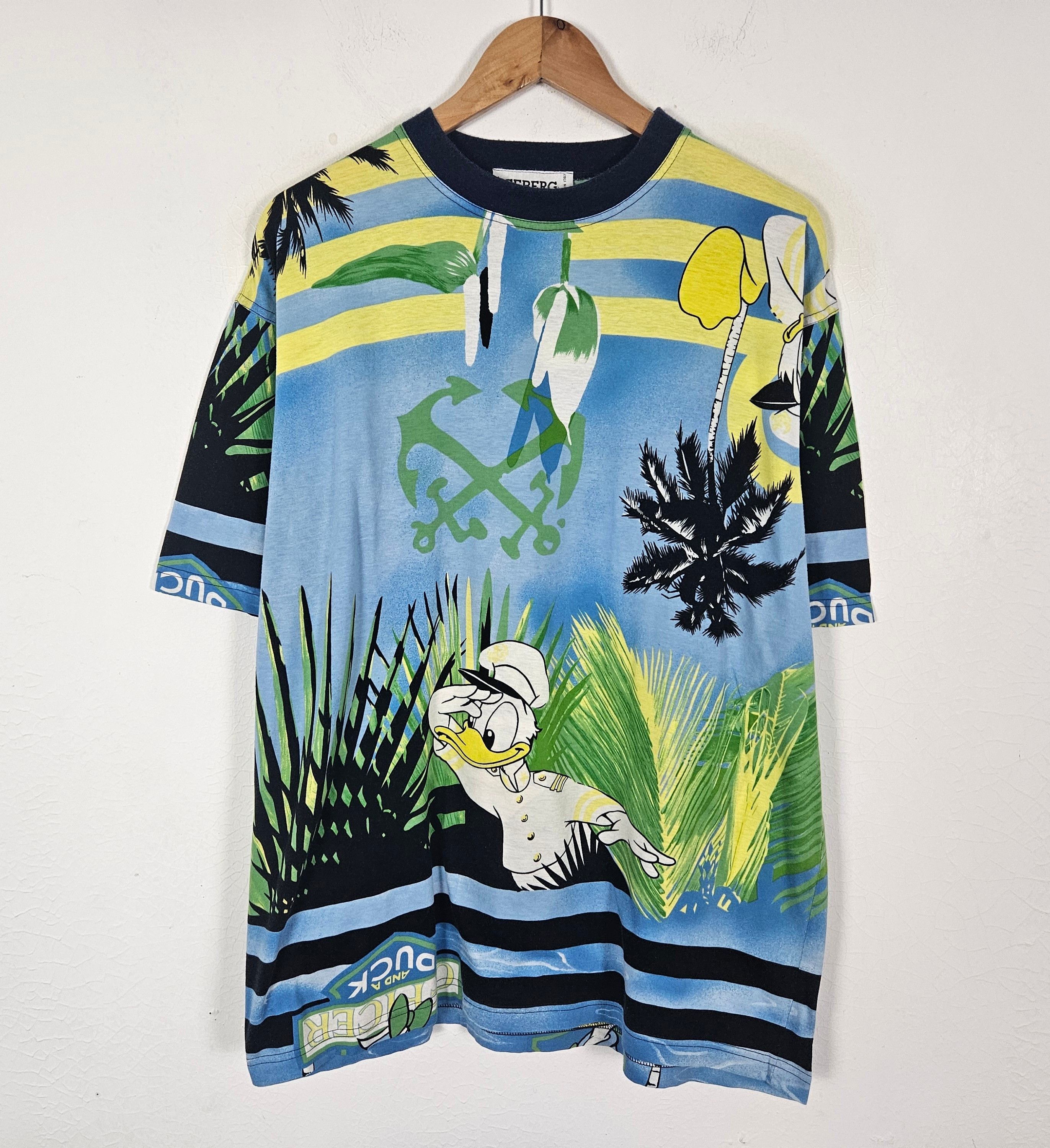 Iceberg Iceberg History Donald duck fullprint shirt Size US XL / EU 56 / 4 - 3 Thumbnail