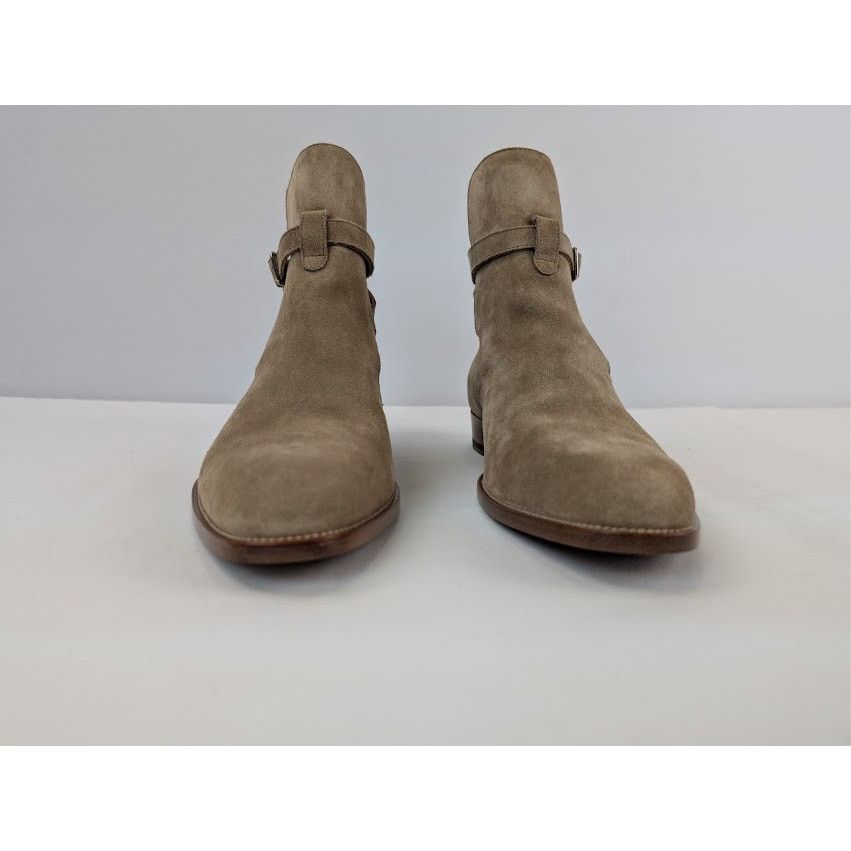 Saint Laurent Paris o1rshd1 Q:2 / Wyatt 30 Jodhpur Boots in New Sigaro Size US 8 / EU 41 - 11 Thumbnail