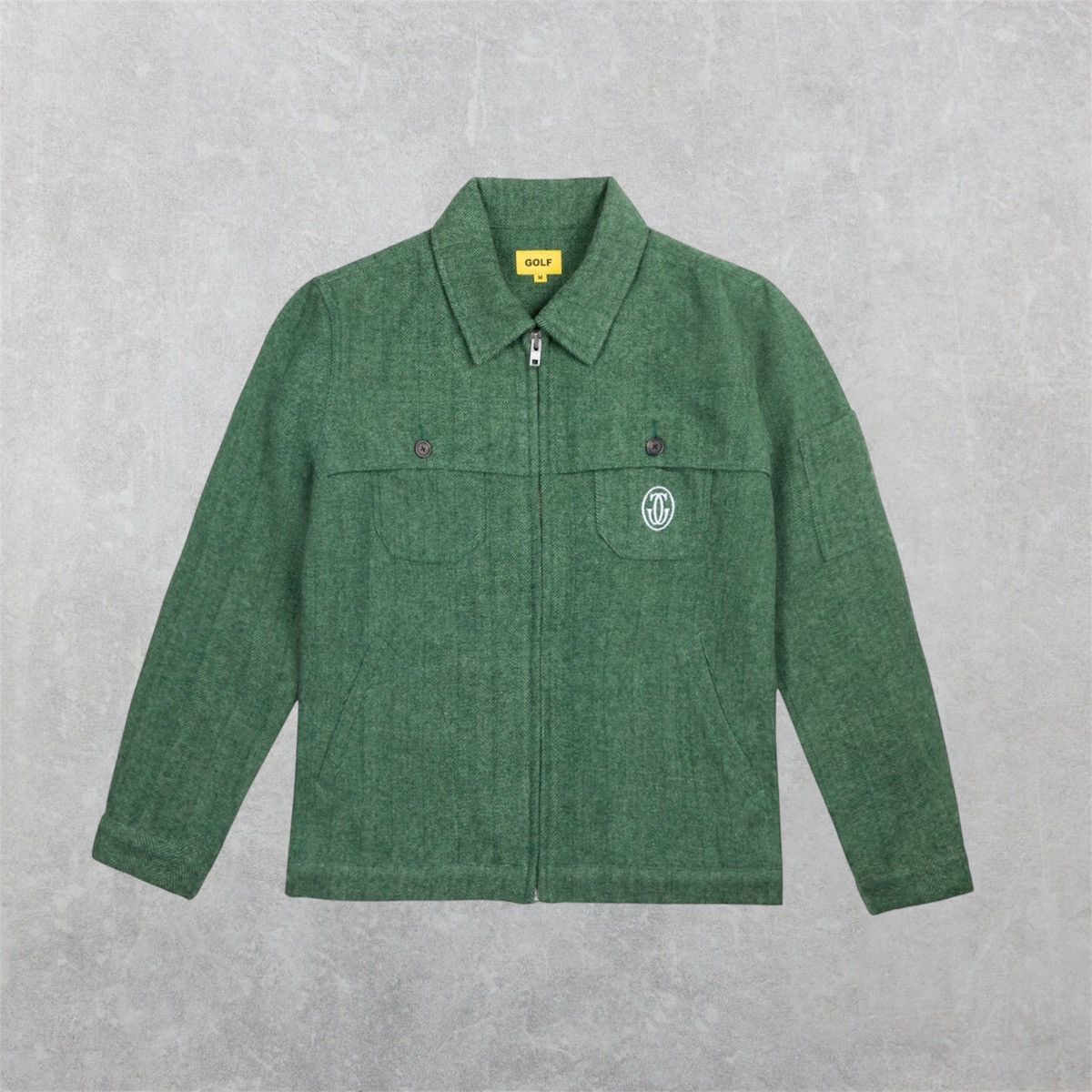 Golf Wang GOLF WANG WOOL HERRINGBONE WORK JACKET Size US L / EU 52-54 / 3 - 1 Thumbnail