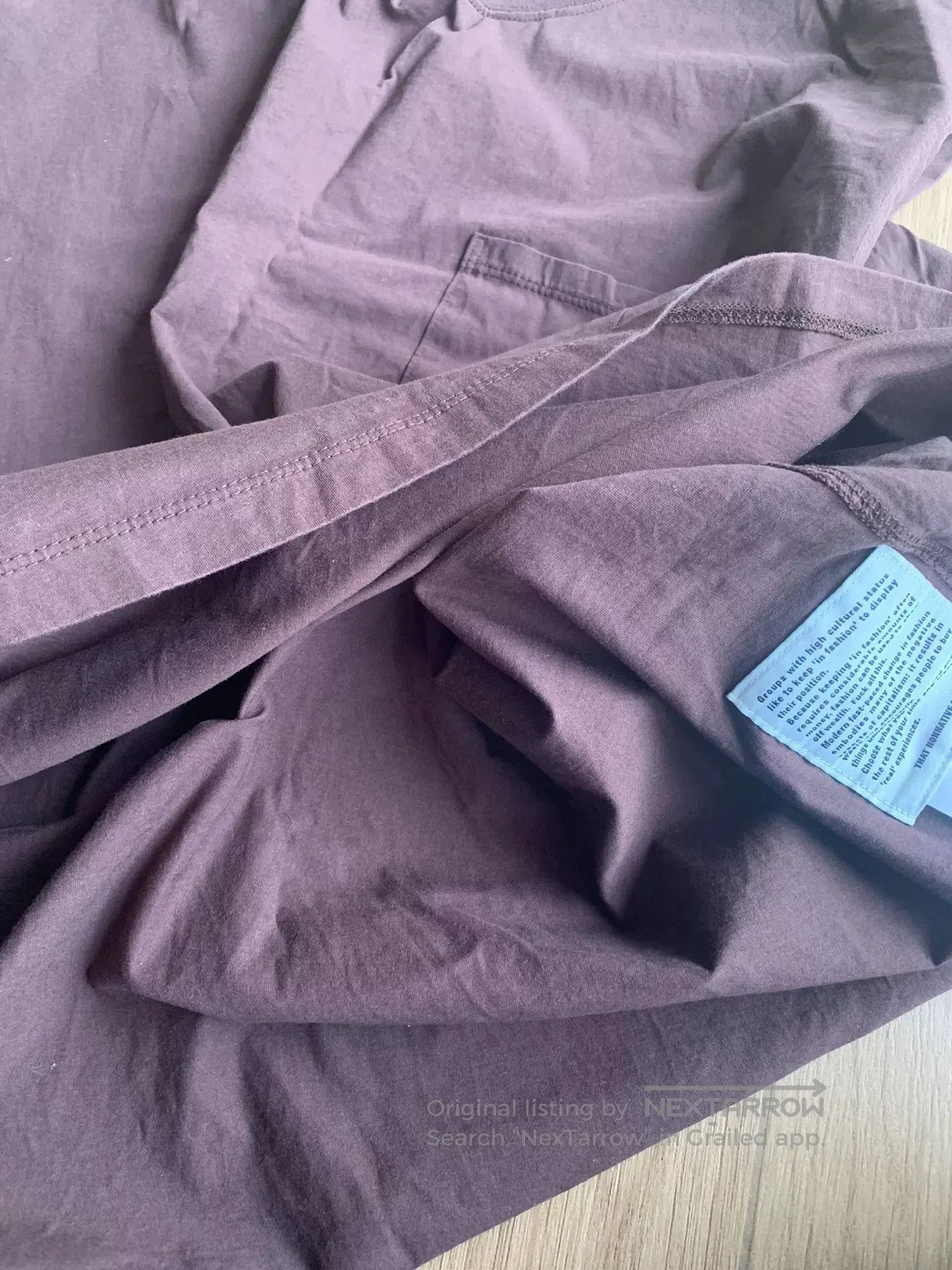 Nonnative nonnative dweller long sleeve pocket tee. Size US XL / EU 56 / 4 - 7 Thumbnail