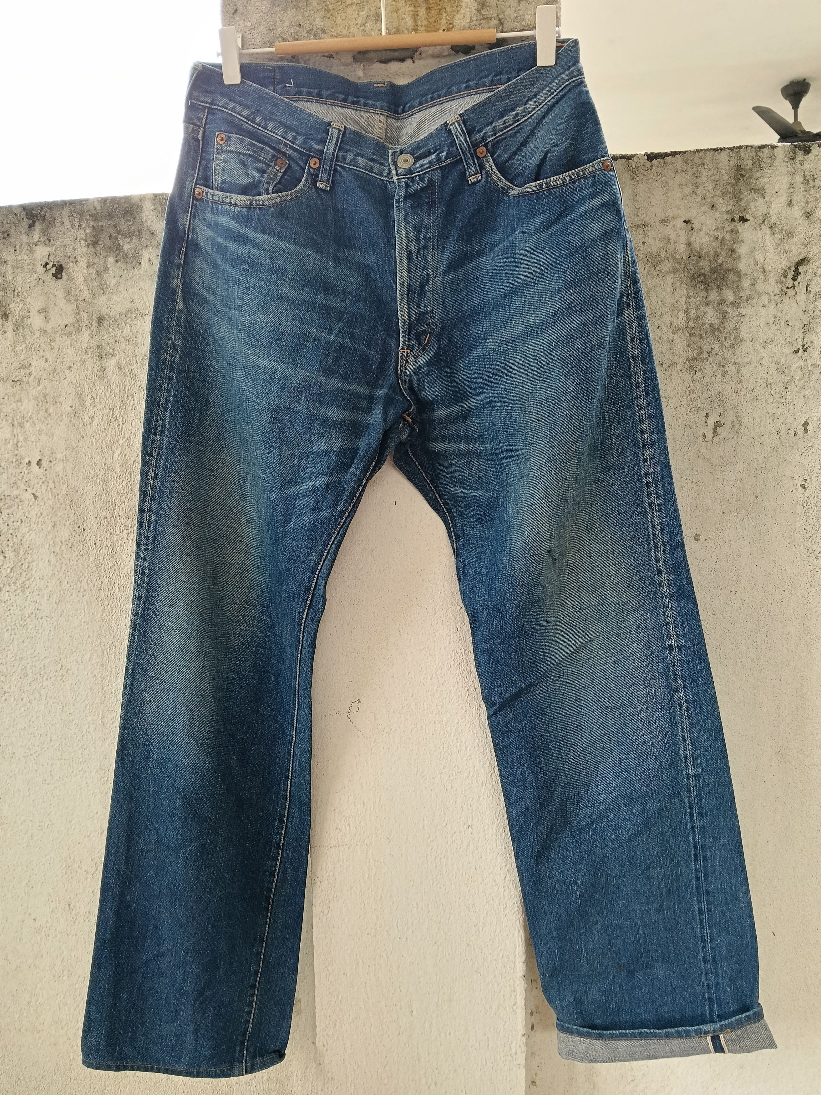 Johnbull 💥 Flared JohnBull Japanese Selvedge Denim💥 Size US 32 / EU 48 - 3 Thumbnail