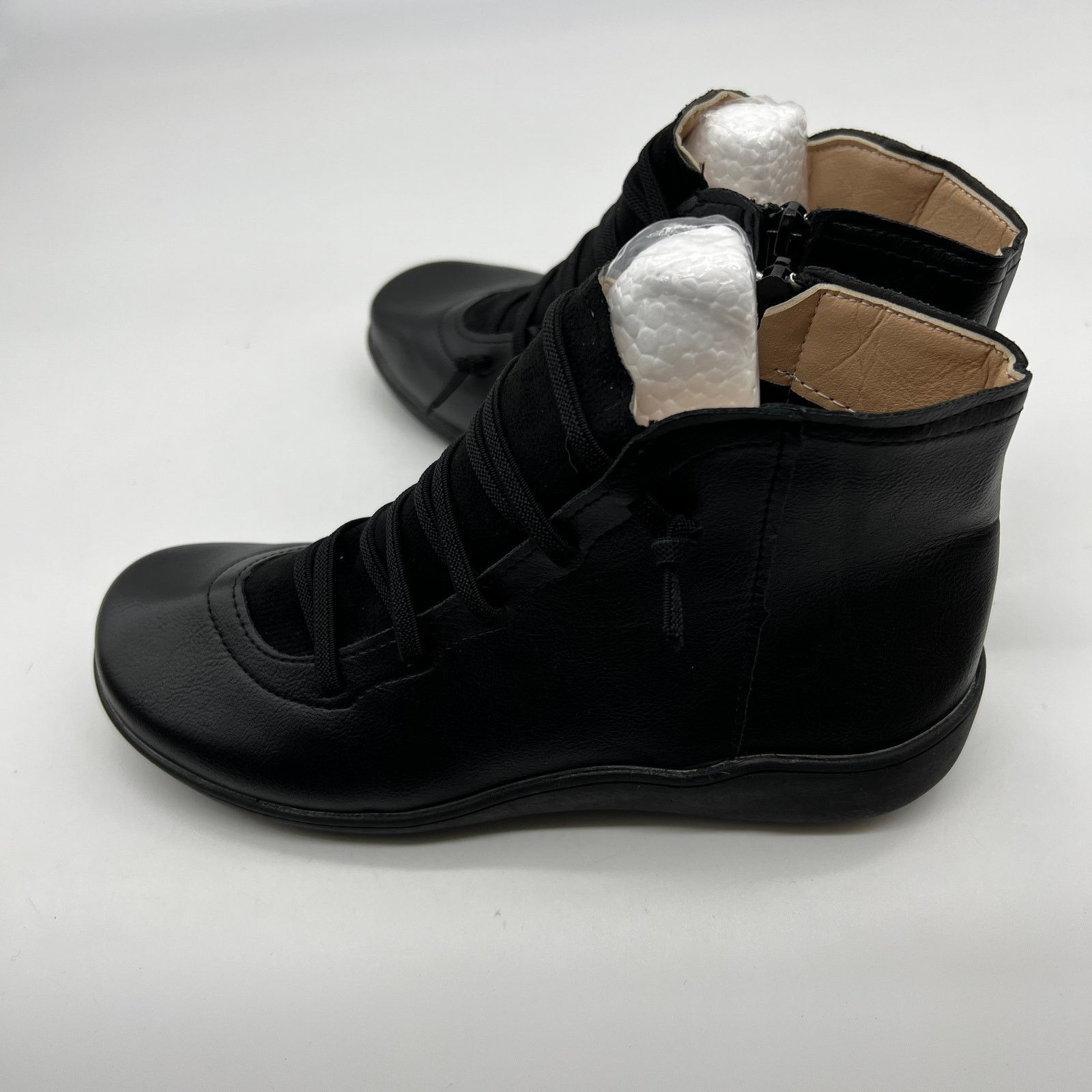 Other Ankle Boots Round Toe Casual Comfortable Lightweight Size US 6.5 / IT 36.5 - 4 Thumbnail