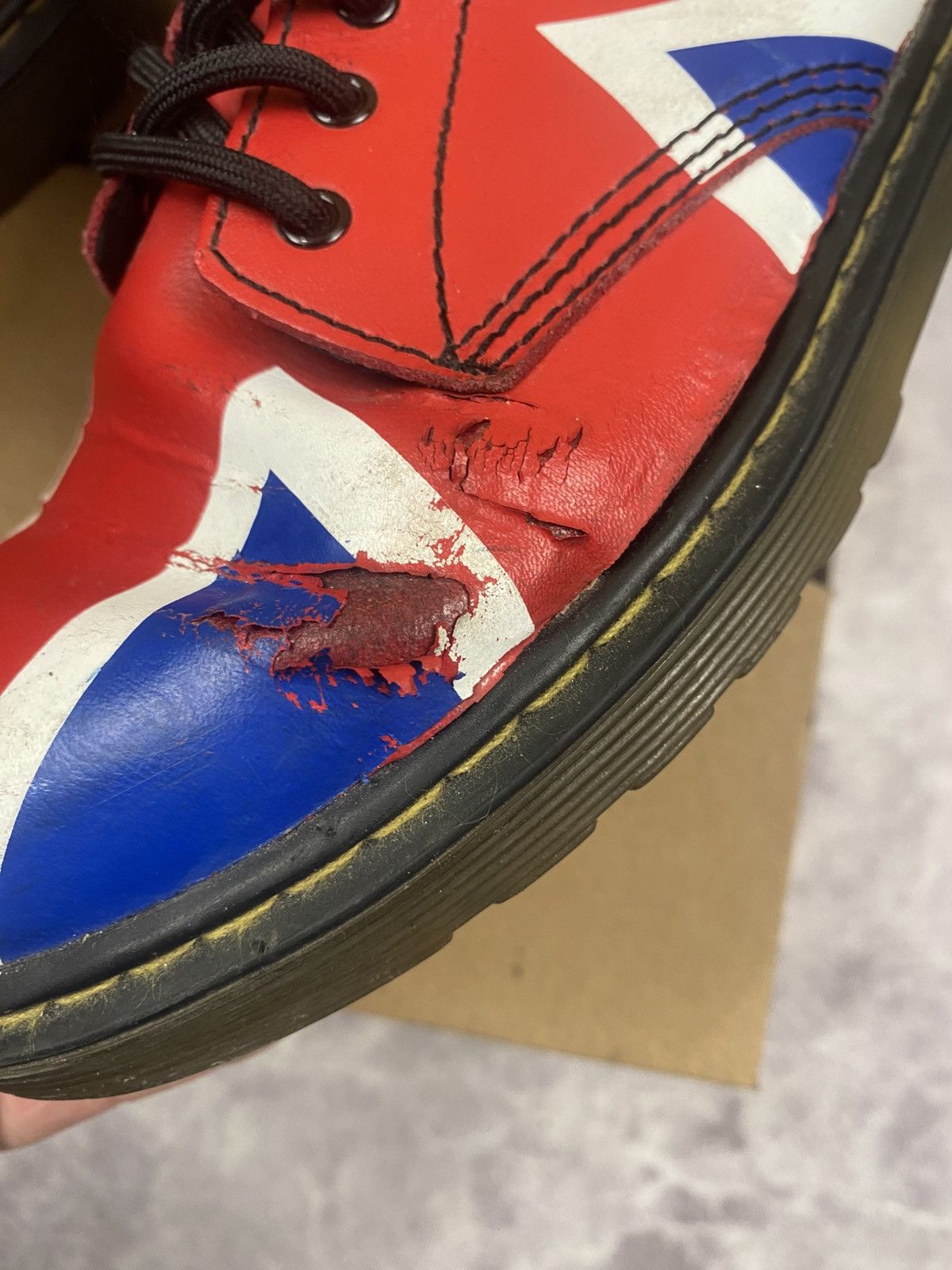 Dr. Martens Dr.Martens British Flag Rare Boots Y2K Size US 6 / IT 36 - 9 Thumbnail