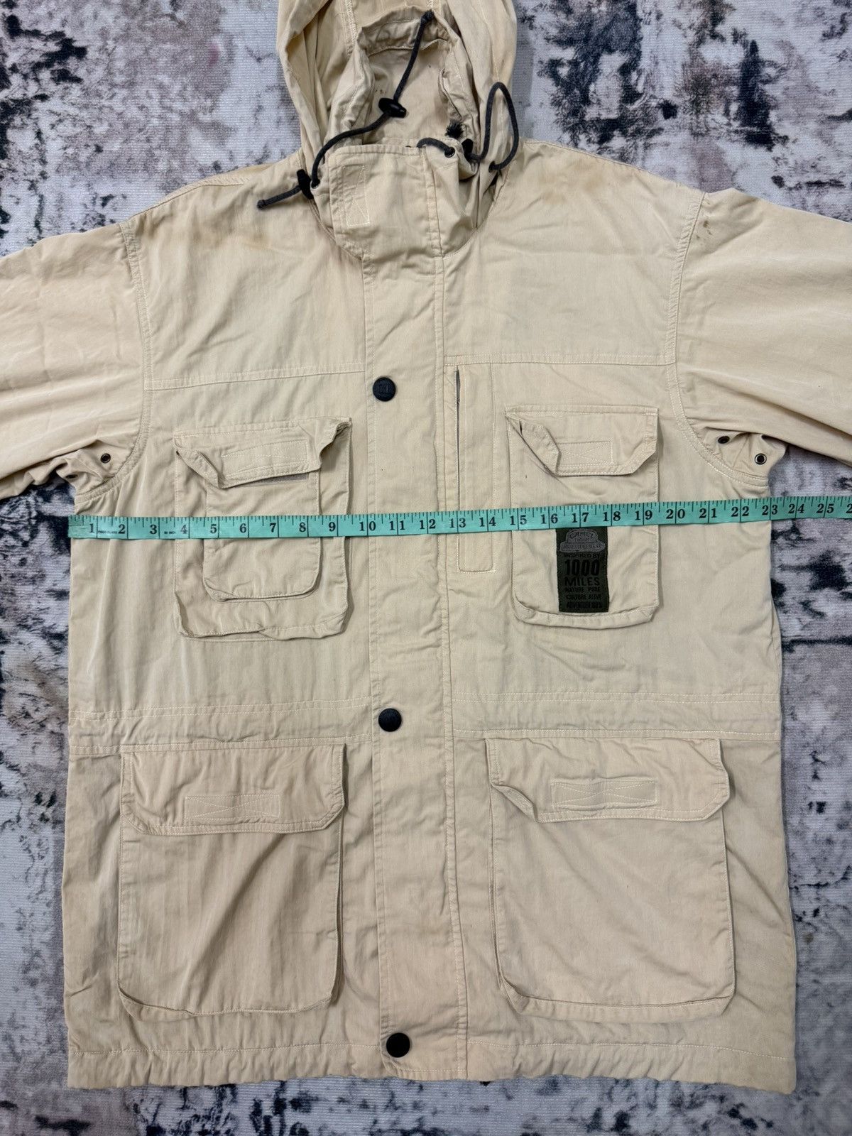 Camel Camel Trophy Advanture Wear Cargo Hunting Jacket Hoodie Size US L / EU 52-54 / 3 - 13 Thumbnail