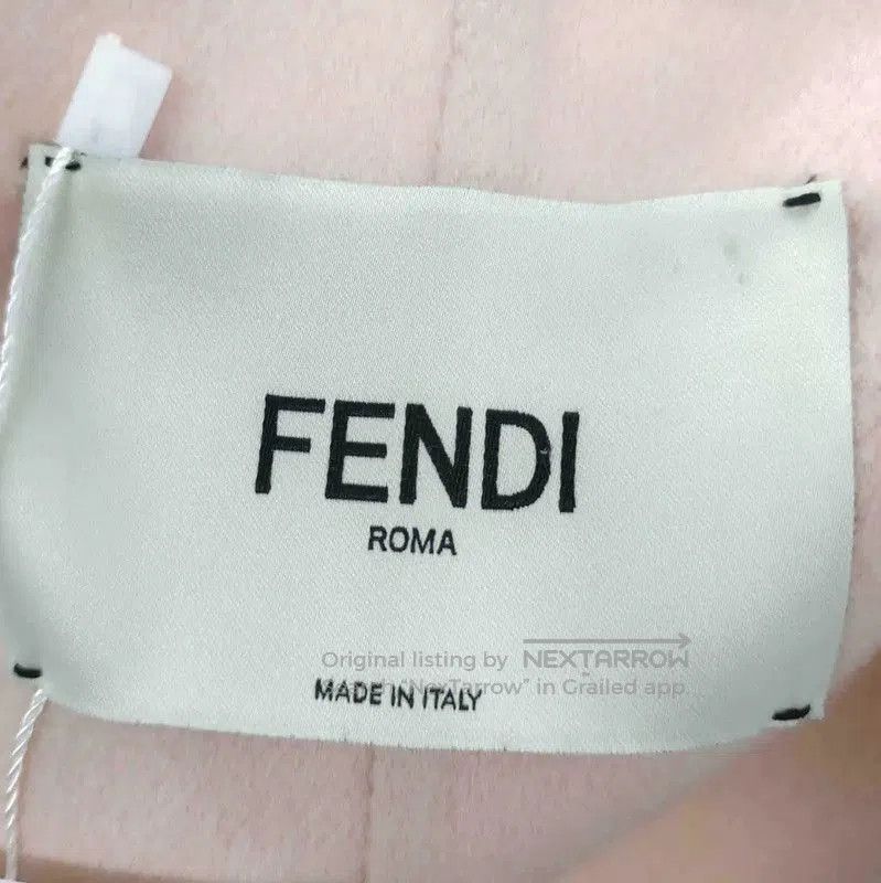 Fendi Fendi White Wool Ladies Jacket with Detail . Size L / US 10 / IT 46 - 3 Thumbnail