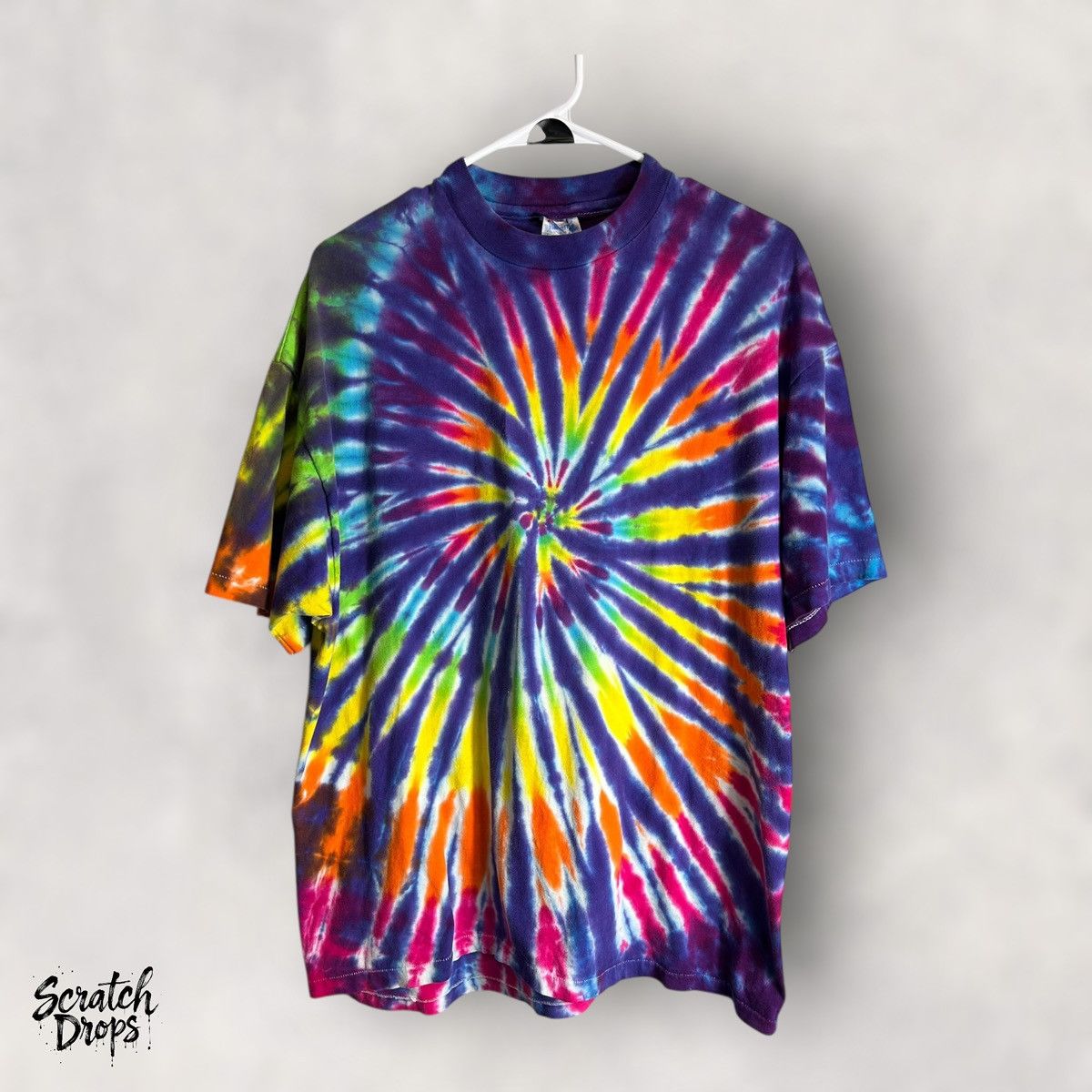 Grailed × Grateful Dead × Hanes 1994 Grateful Dead Tie-Dye Tee + Jerry Show Story (XL) Size US XL / EU 56 / 4 - 1 Thumbnail