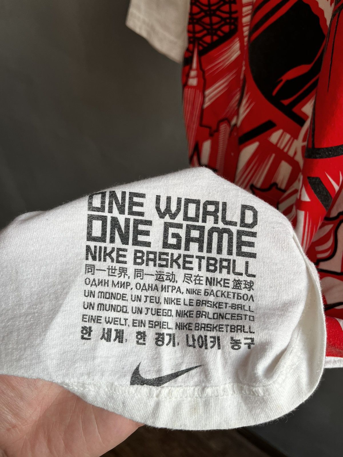Nike × Vintage Nike basketball t shirt vintage 90s Size US XL / EU 56 / 4 - 11 Thumbnail