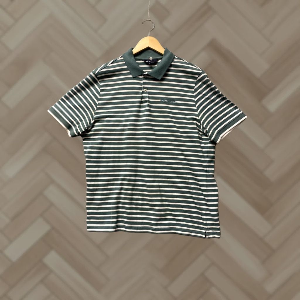 Ben Sherman Ben Sherman Polo Shirt Men M Sport Golf Green Stripes /0849 Size US M / EU 48-50 / 2 - 1 Thumbnail