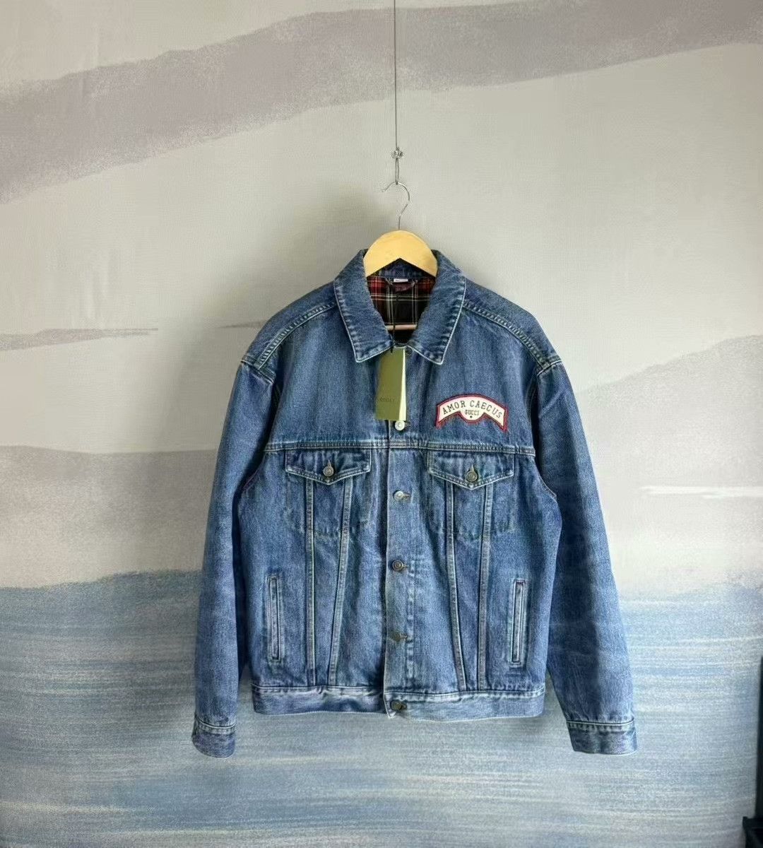 Gucci gucci blue denim jacket with double g logo Size US M / EU 48-50 / 2 - 1 Thumbnail