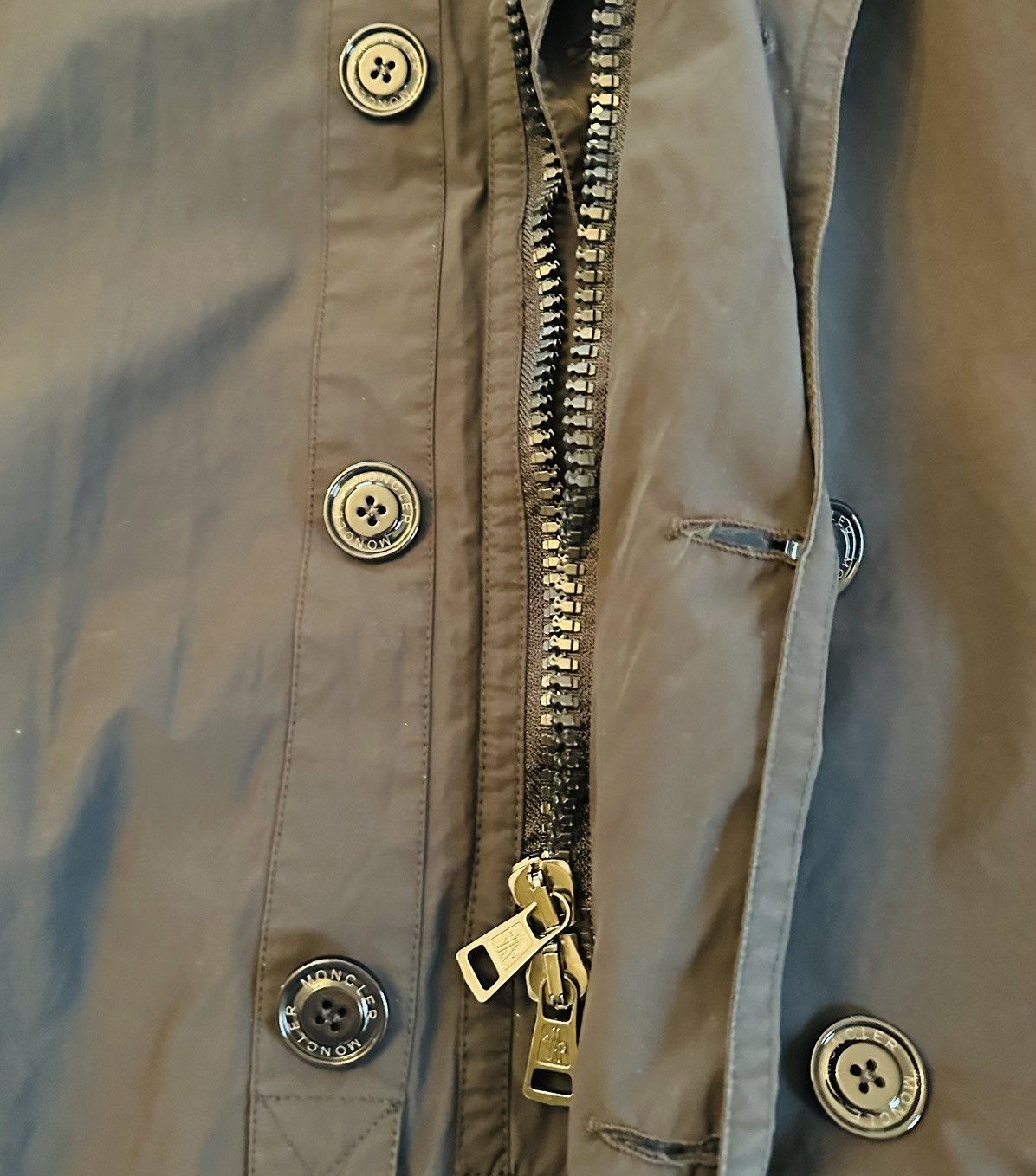 Moncler × Palm Angels Moncler Gobert Giubbotto Navy Men’s Dbl Breasted Size 6 Size US XL / EU 56 / 4 - 18 Thumbnail