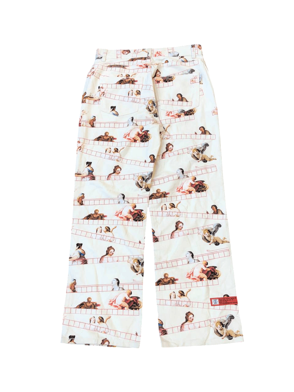 Other Bad In Bad Full Print Angels Pants Size US 31 - 4 Thumbnail